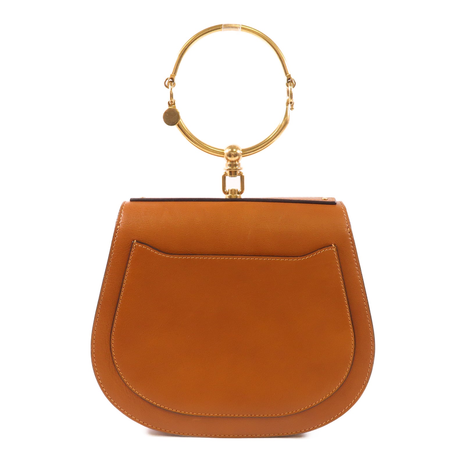 Chloe 牛皮皮革Nile Medium金扣手挽肩背兩用袋