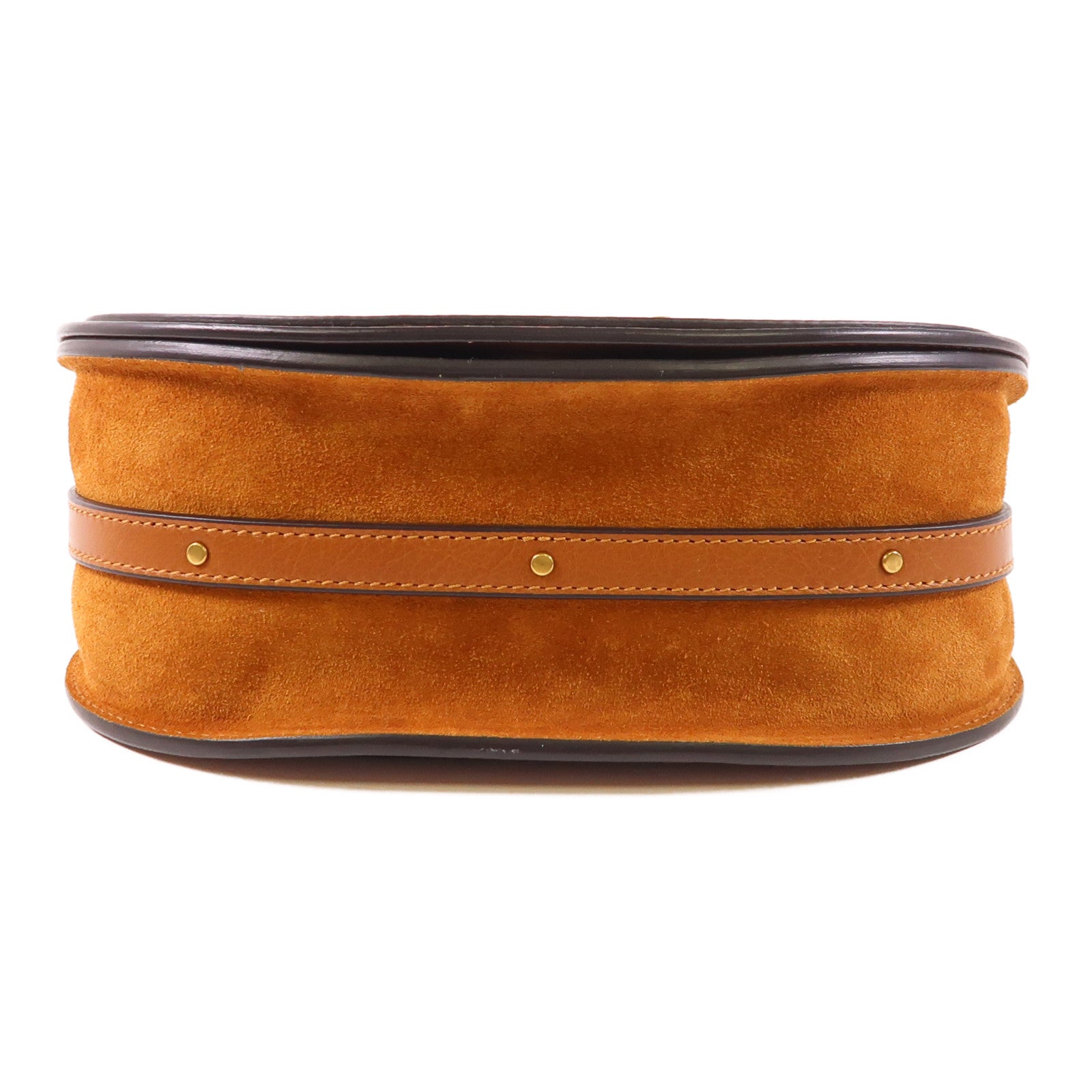 Chloe 牛皮皮革Nile Medium金扣手挽肩背兩用袋