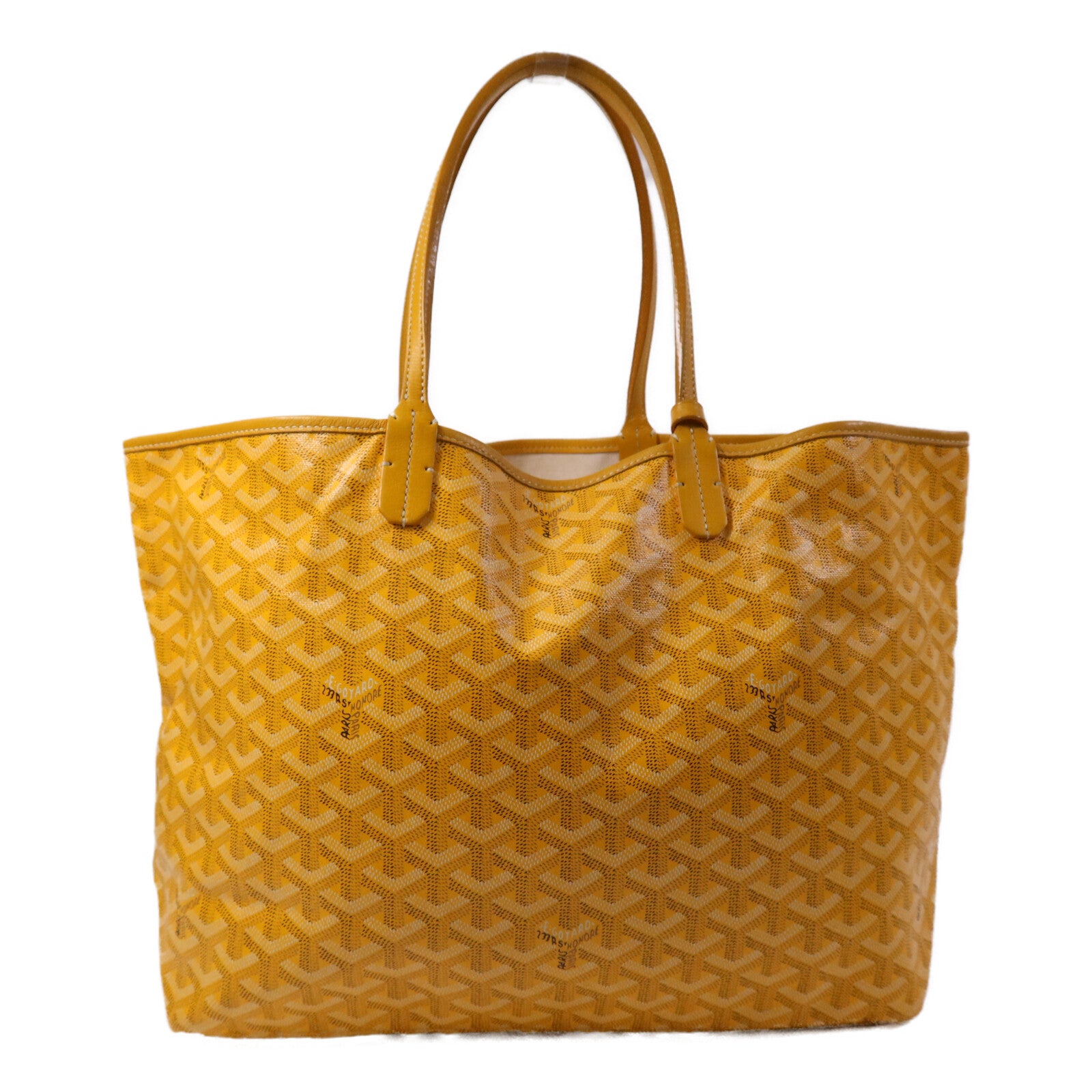 GOYARD 塗層帆布Saint Louis PM銀扣手挽袋