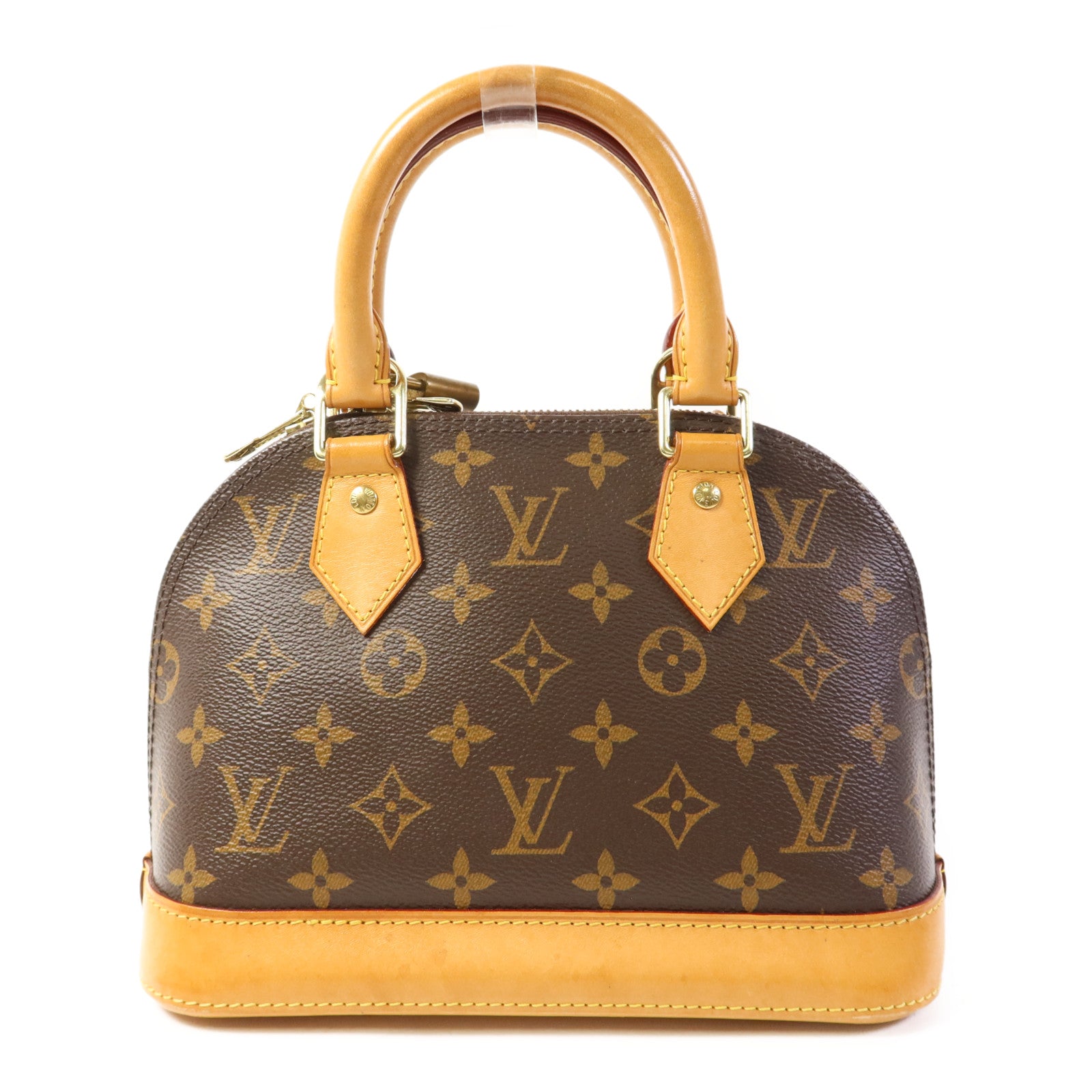 LOUIS VUITTON Monogram Alma BB金扣手挽肩背兩用袋