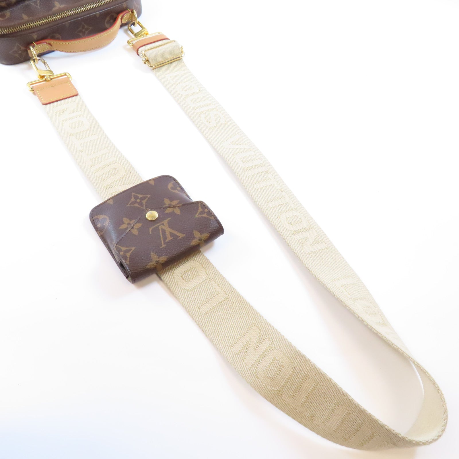 LOUIS VUITTON LV GHW Utility 2 Way Shoulder Bag M80446 Monogram Brown