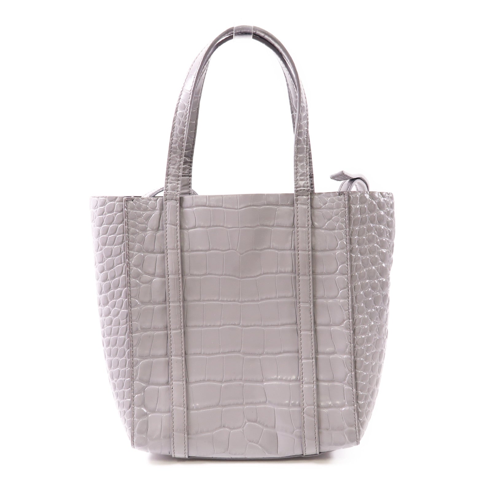 BALENCIAGA 牛皮皮革Everyday XXS Tote Bag銀扣手挽肩背兩用袋