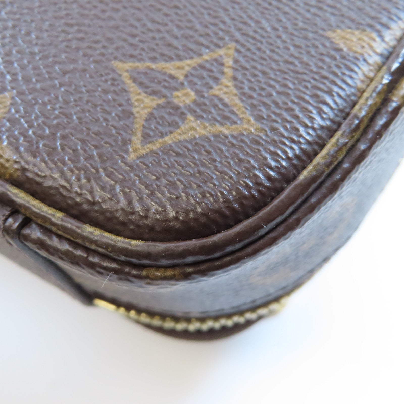 LOUIS VUITTON LV GHW Utility 2 Way Shoulder Bag M80446 Monogram Brown