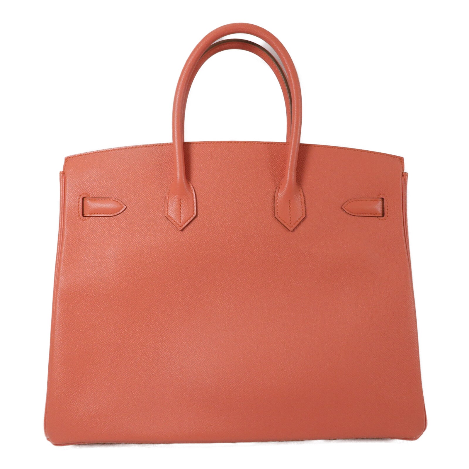 HERMES Epsom皮革Birkin 35手挽袋Flamingo