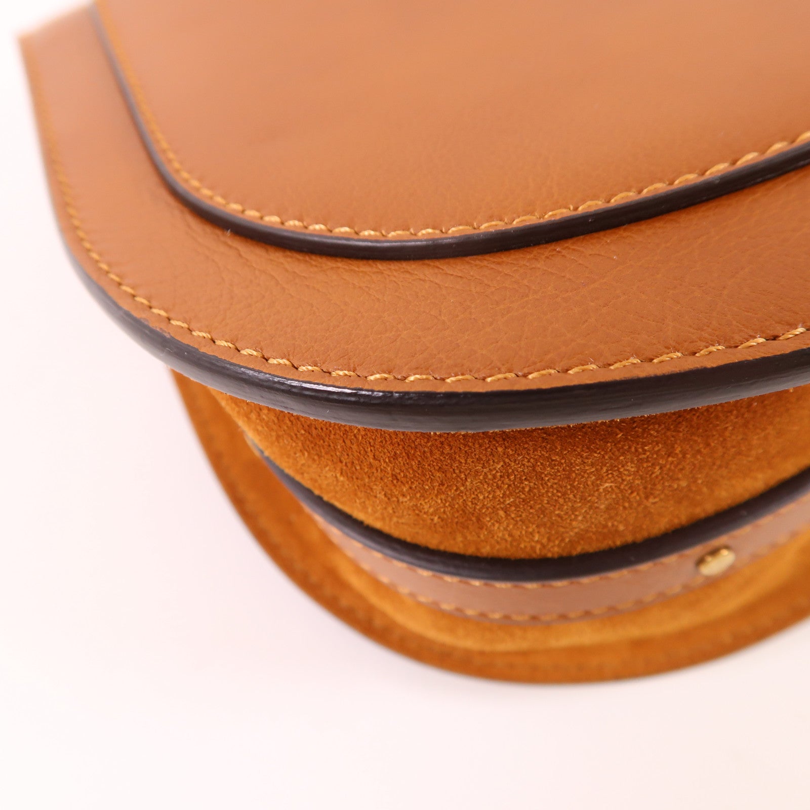 Chloe 牛皮皮革Nile Medium金扣手挽肩背兩用袋