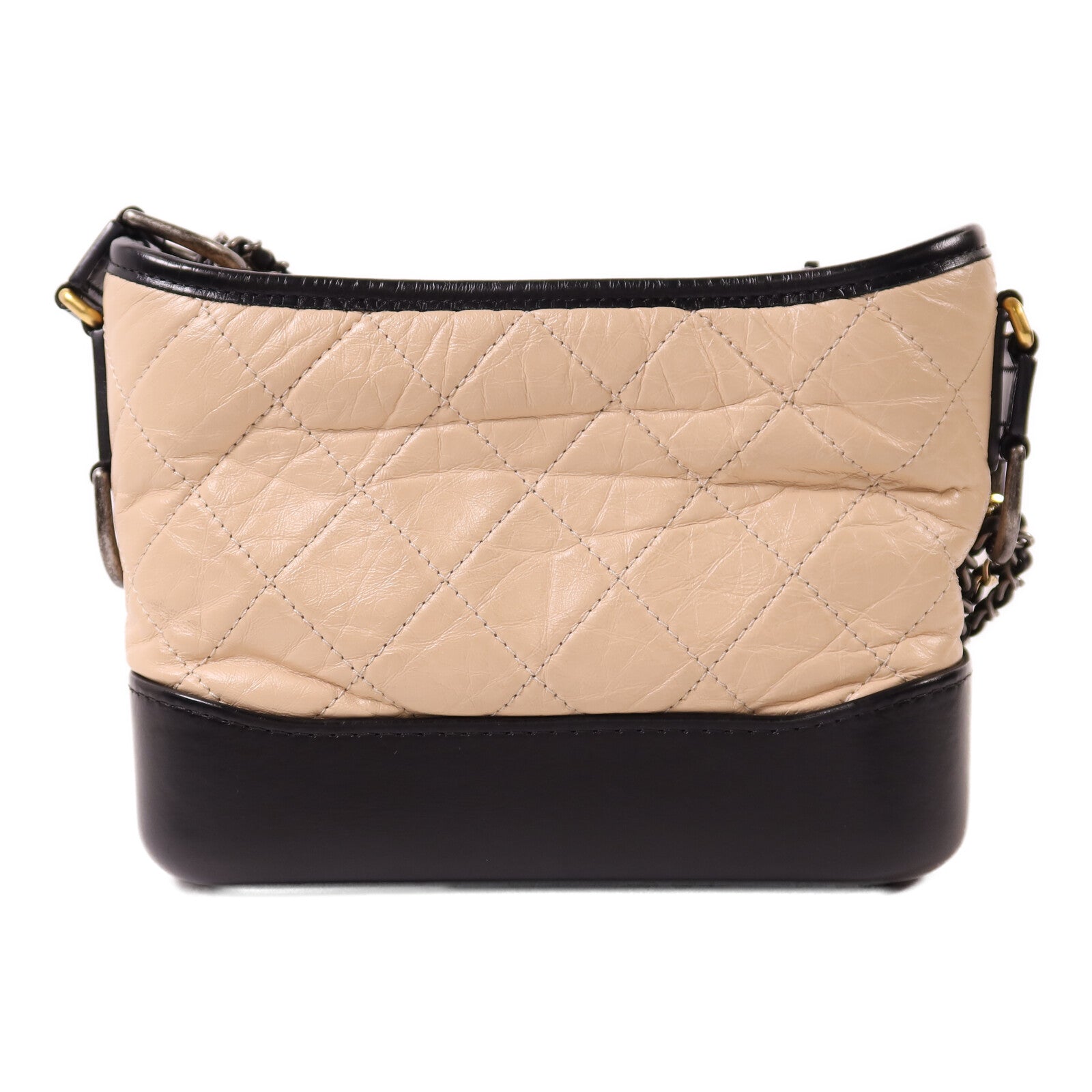 CHANEL 牛皮皮革Gabrielle鏈帶肩背袋