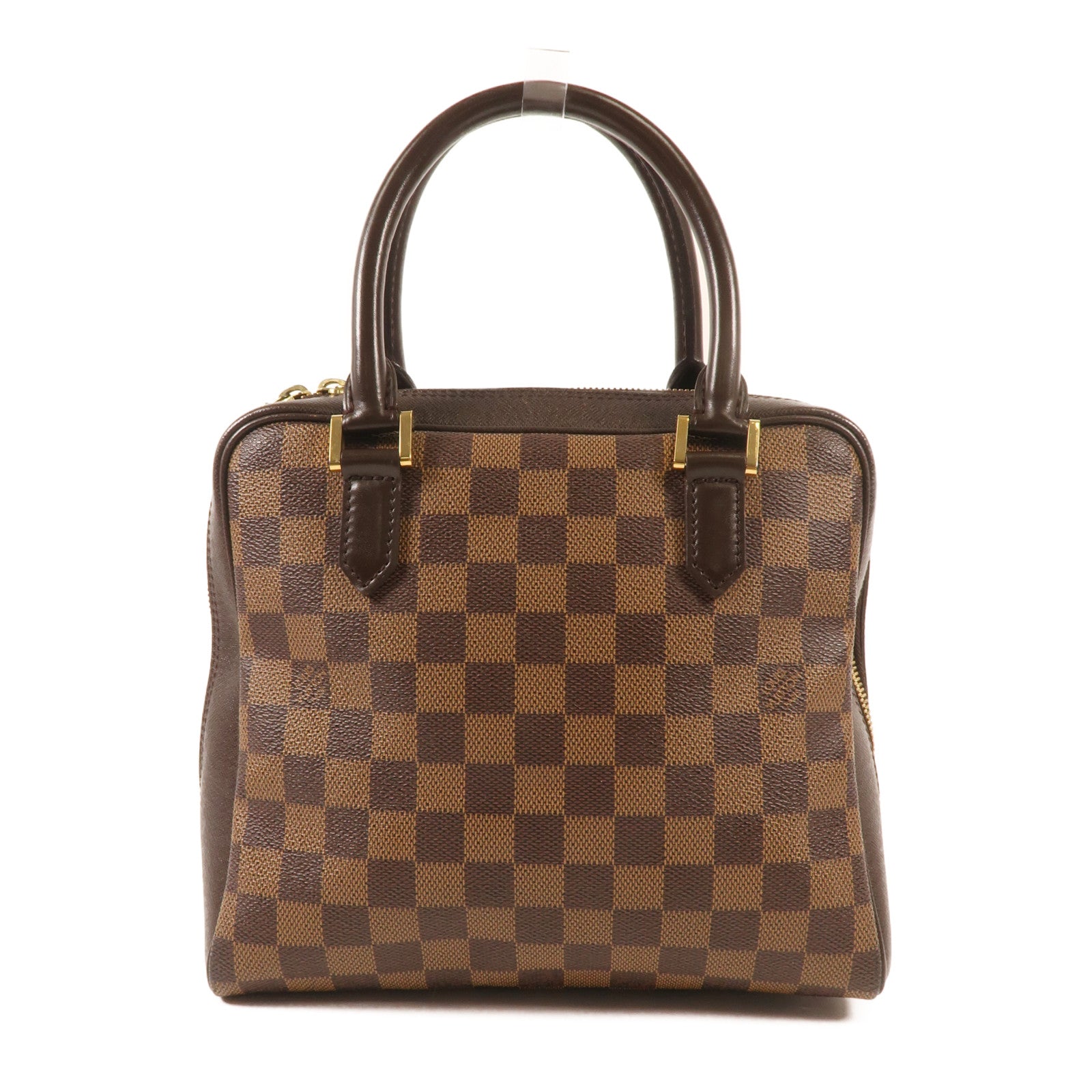 LOUIS VUITTON Damier Brera金扣手挽袋