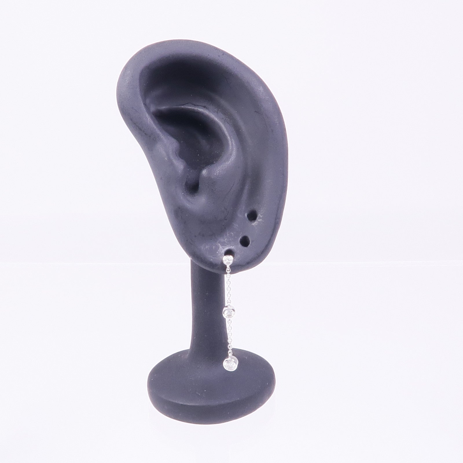 JEWELRY 18K白金Diamond Earrings鑽石耳環