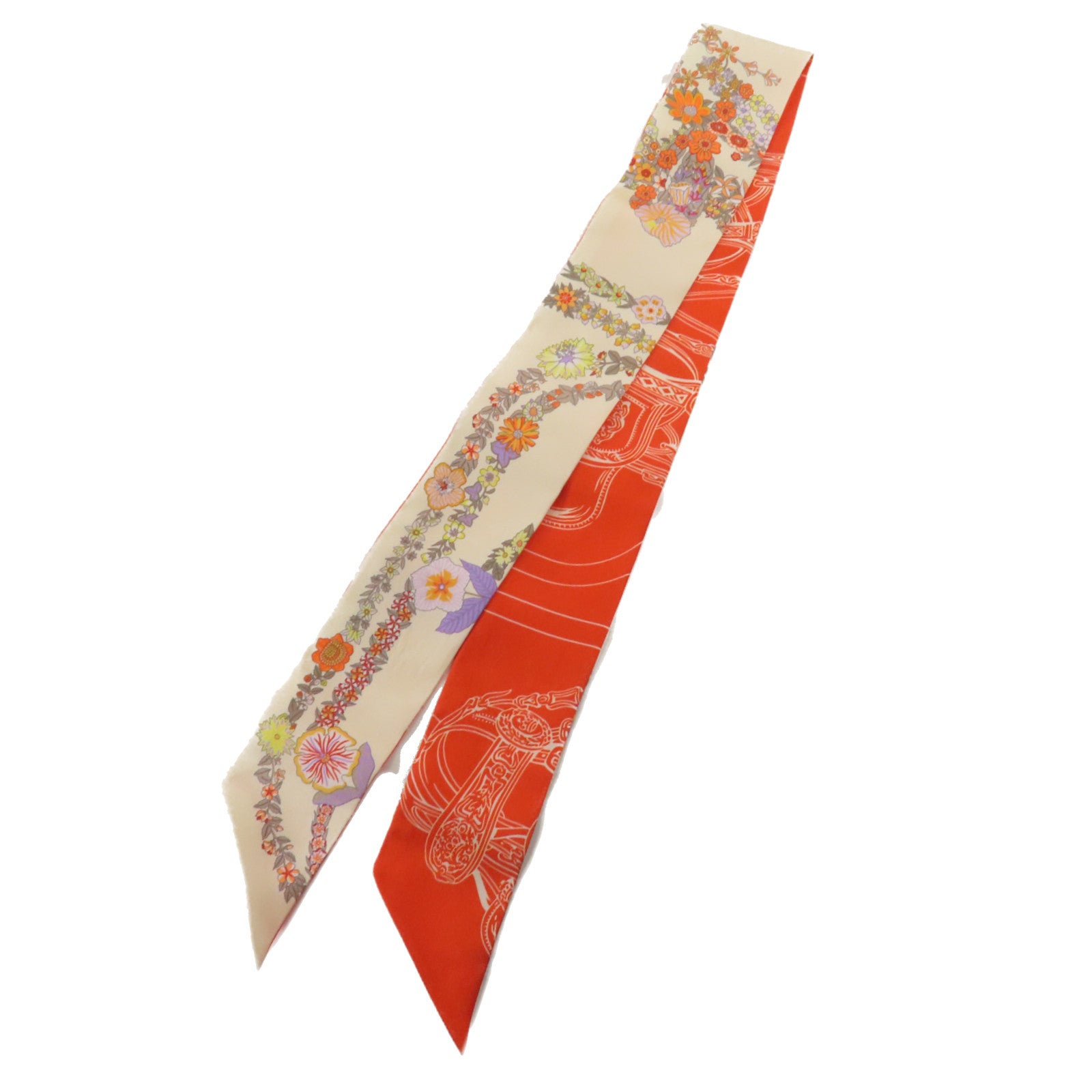 HERMES 絲質Twilly絲巾