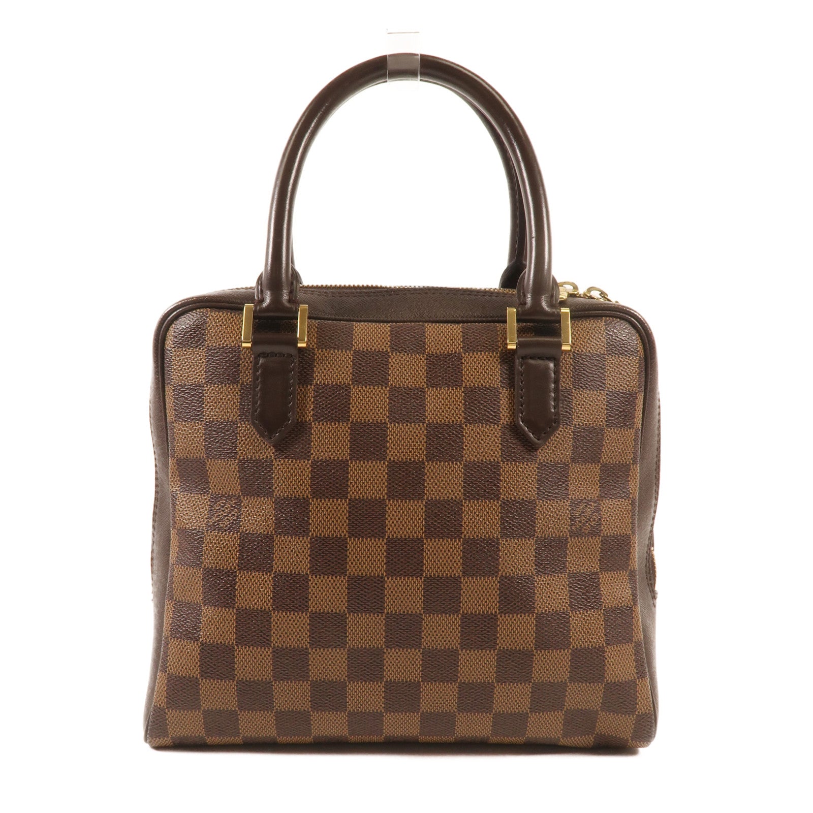 LOUIS VUITTON Damier Brera金扣手挽袋