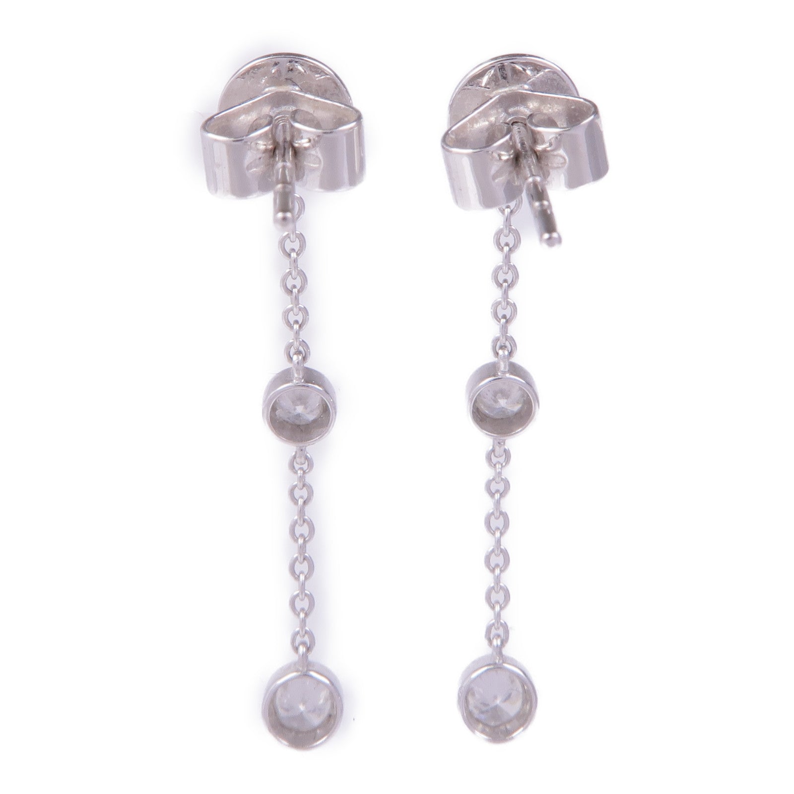 JEWELRY 18K白金Diamond Earrings鑽石耳環