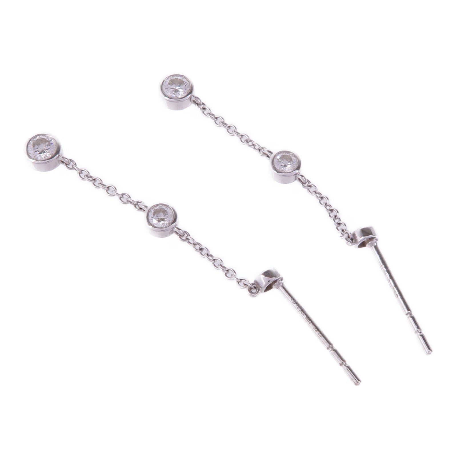 JEWELRY 18K白金Diamond Earrings鑽石耳環