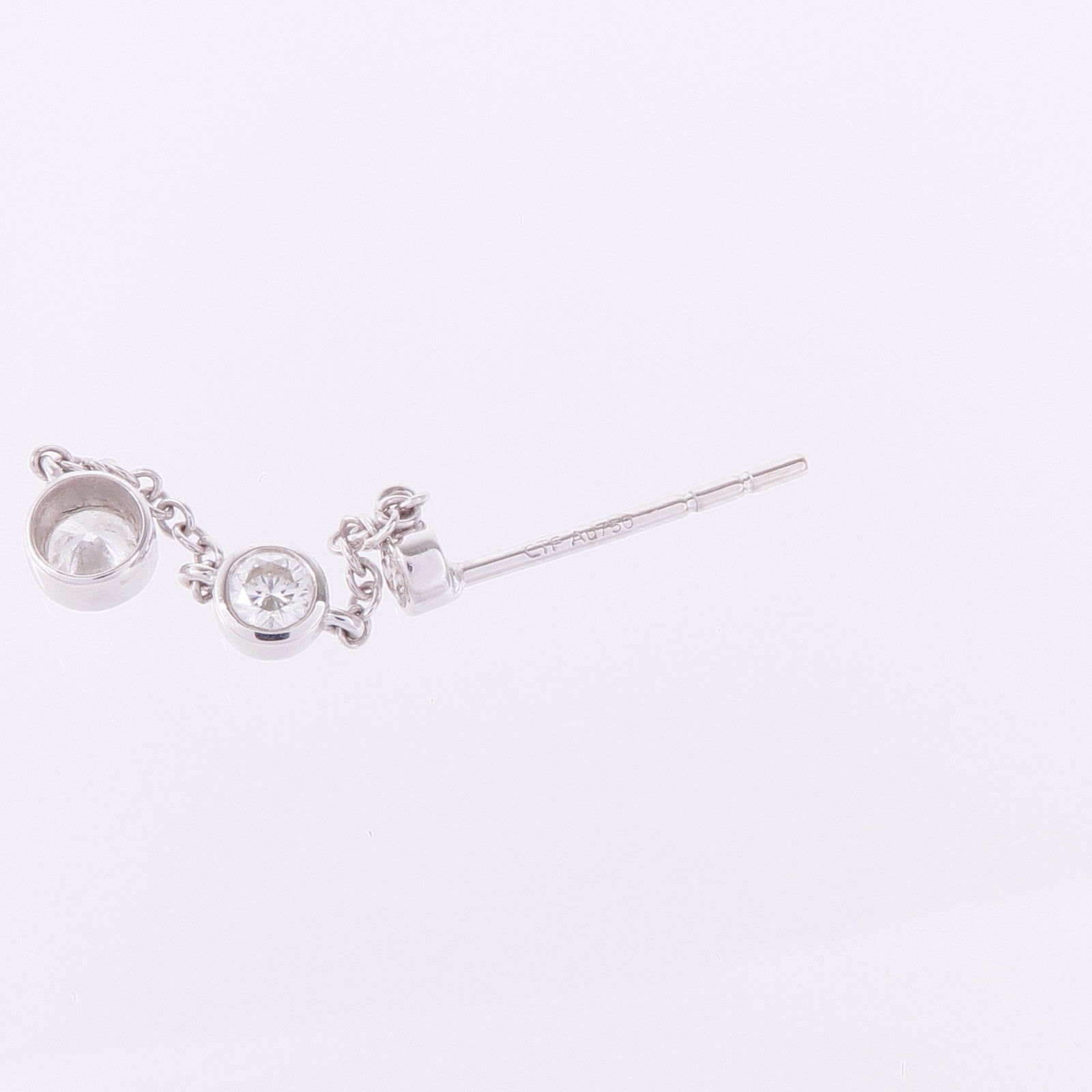 JEWELRY 18K白金Diamond Earrings鑽石耳環