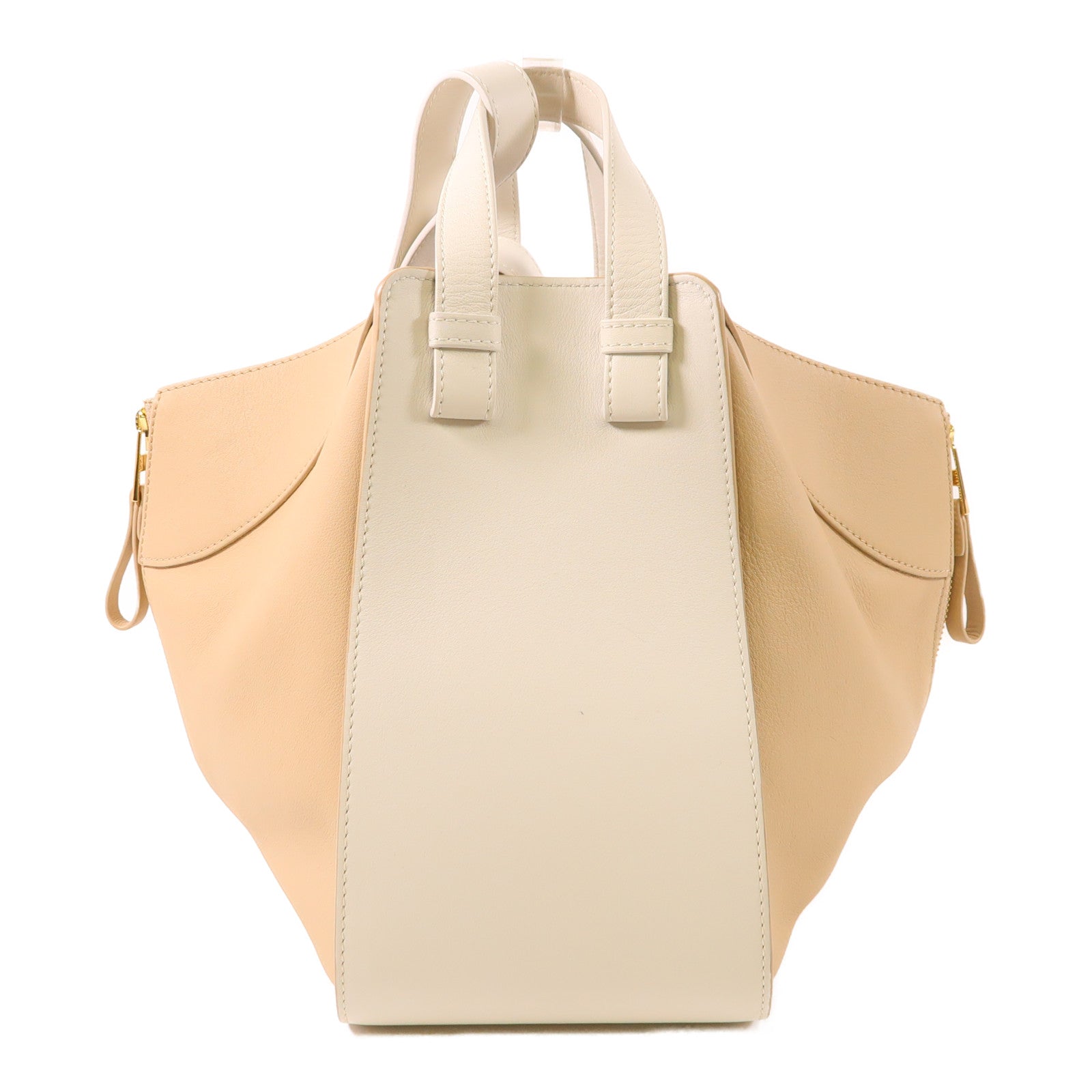 LOEWE 牛皮皮革Hammock Small金扣手挽肩背兩用袋