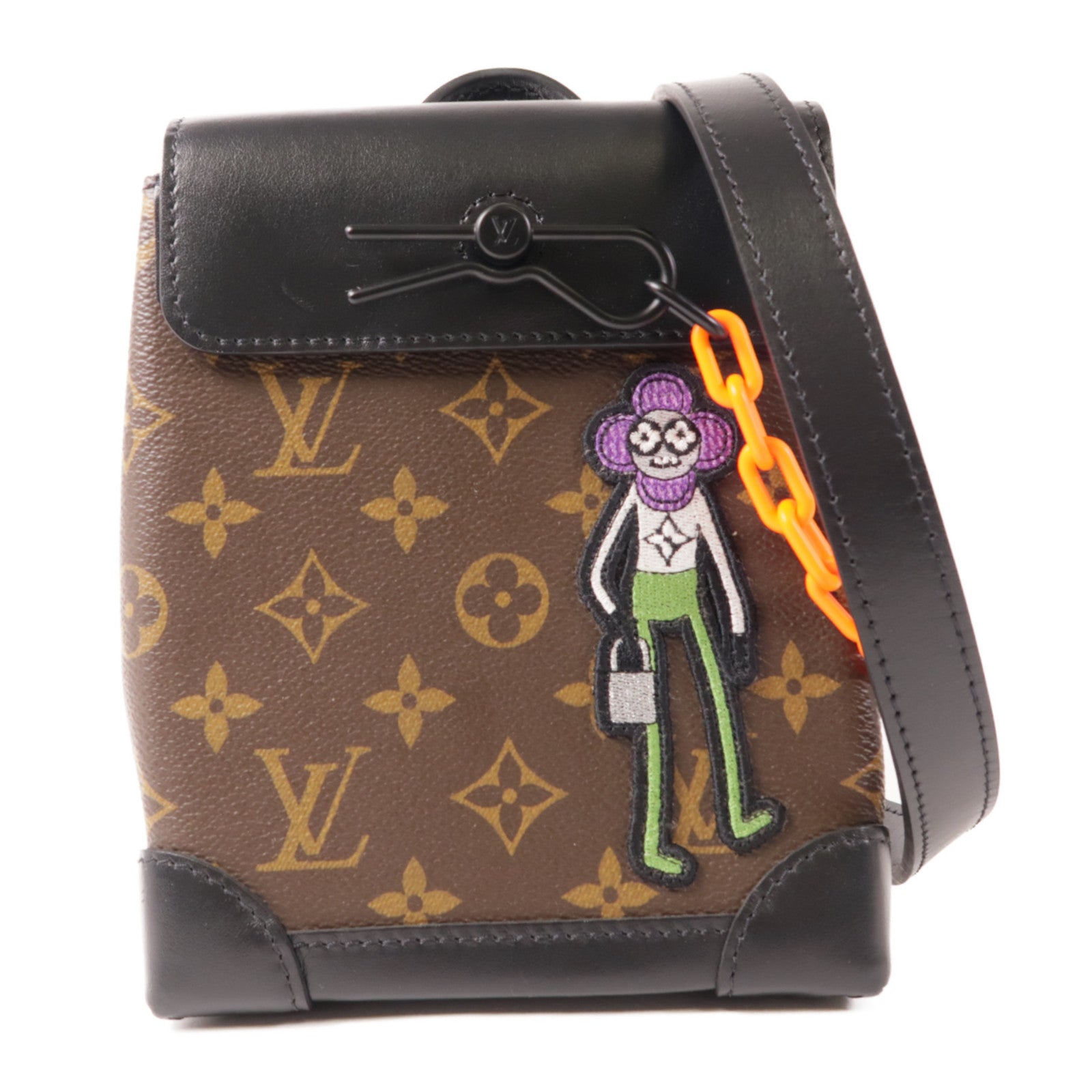 LOUIS VUITTON Monogram Steamer Nano肩背袋