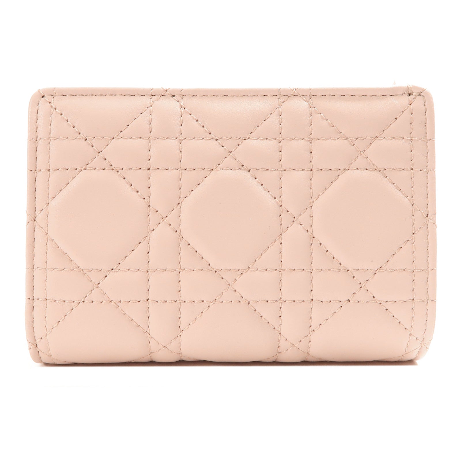 Dior 牛皮皮革Wallet金扣錢包