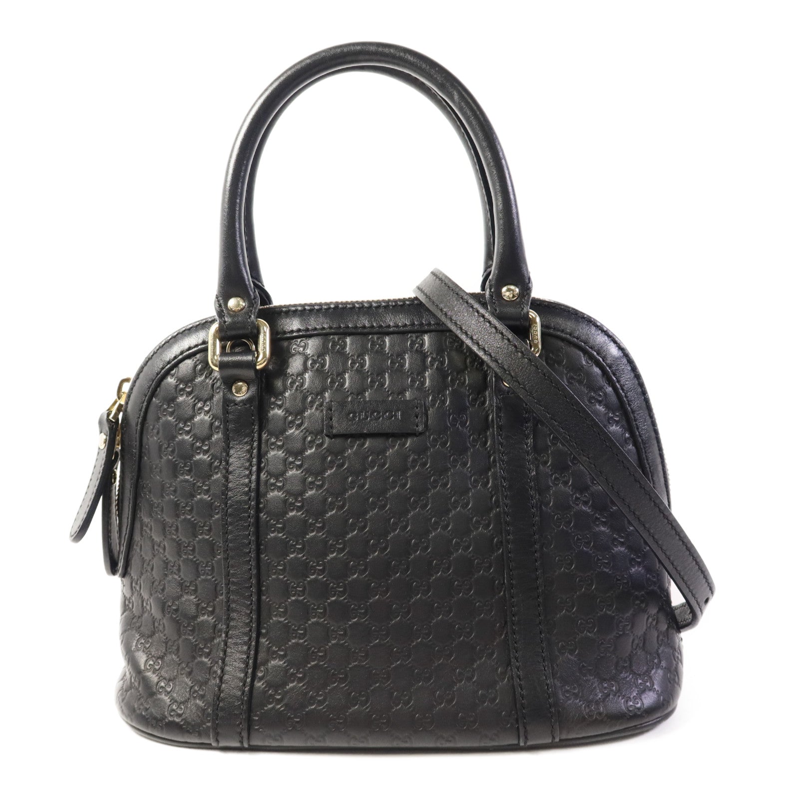 GUCCI 牛皮皮革GG Guccissima Dome Tote金扣手挽肩背兩用袋