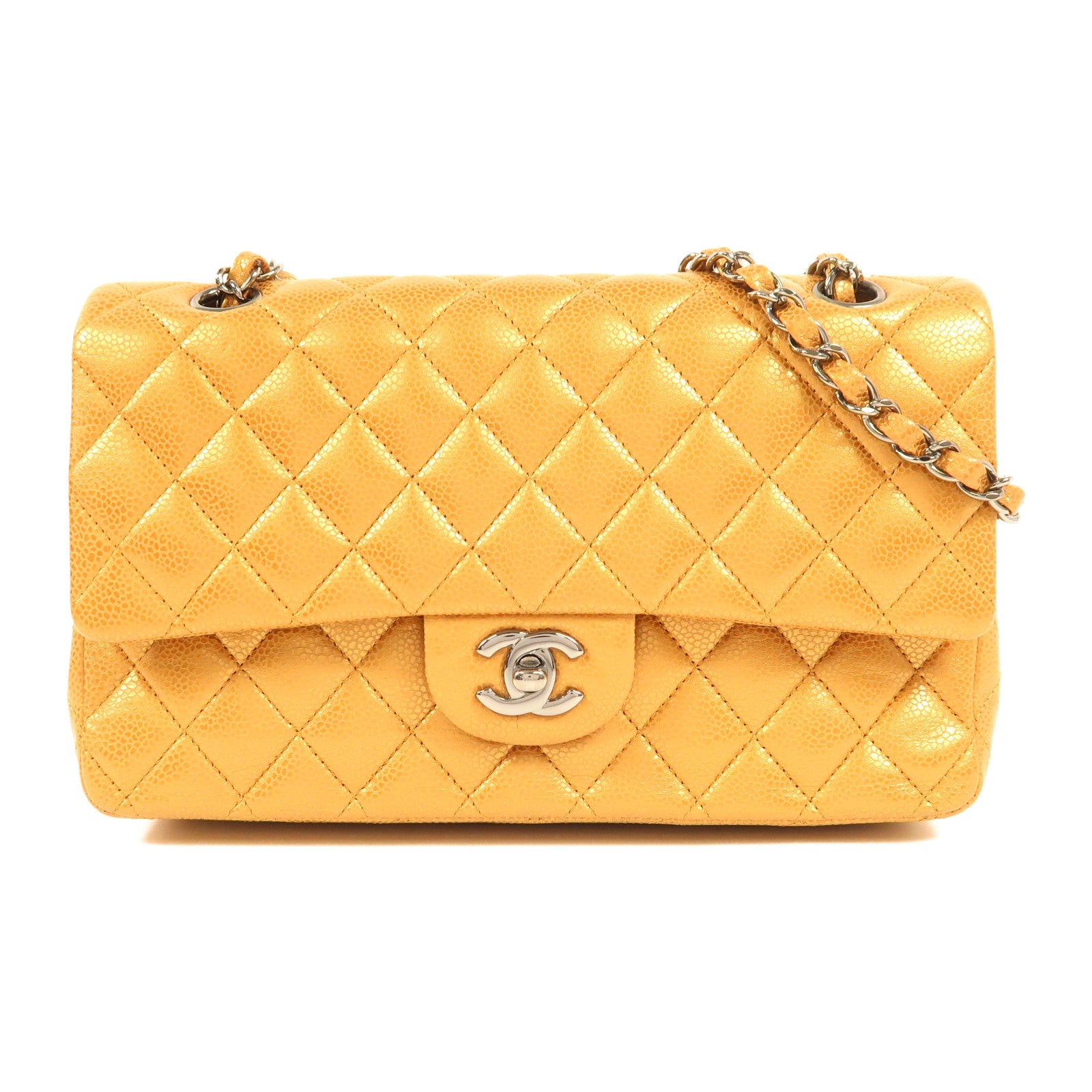 CHANEL 牛皮皮革Classic 25鏈帶肩背袋