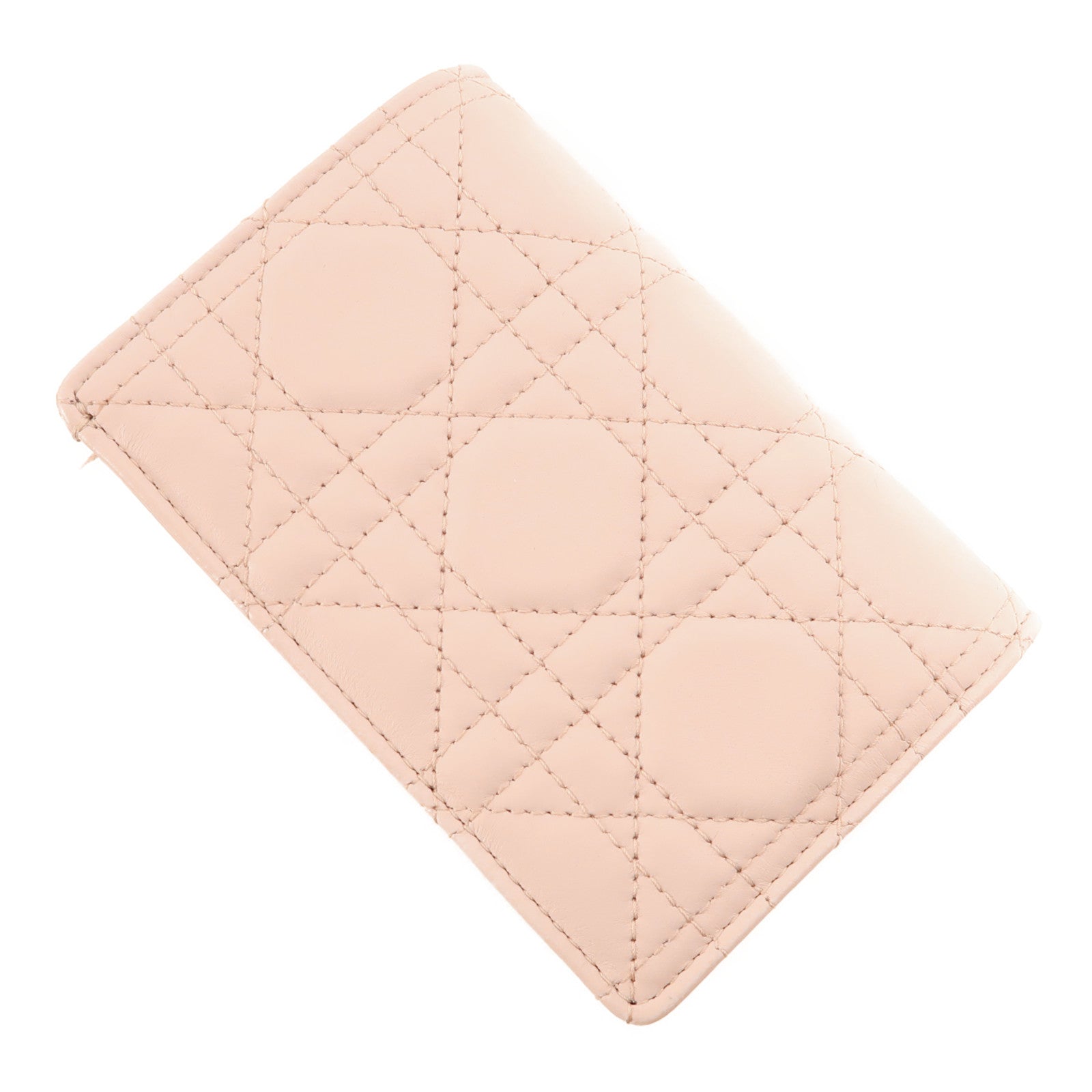 Dior 牛皮皮革Wallet金扣錢包