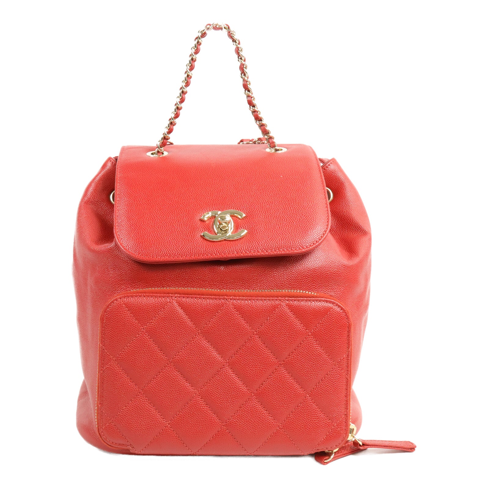 CHANEL 牛皮皮革Bussiness Affinity背包