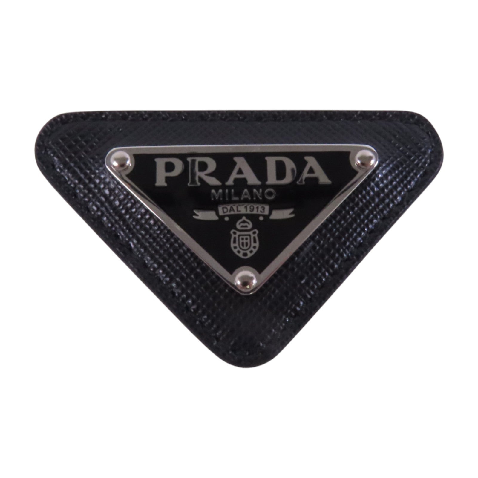 s*o様 終売日本画　純金箔2包(未使用1包)青貝箔1包洋箔1包純青金箔3包(未 PRADA Saffiano皮革/金屬Brooch銀扣胸針– Brand Off Hong Kong