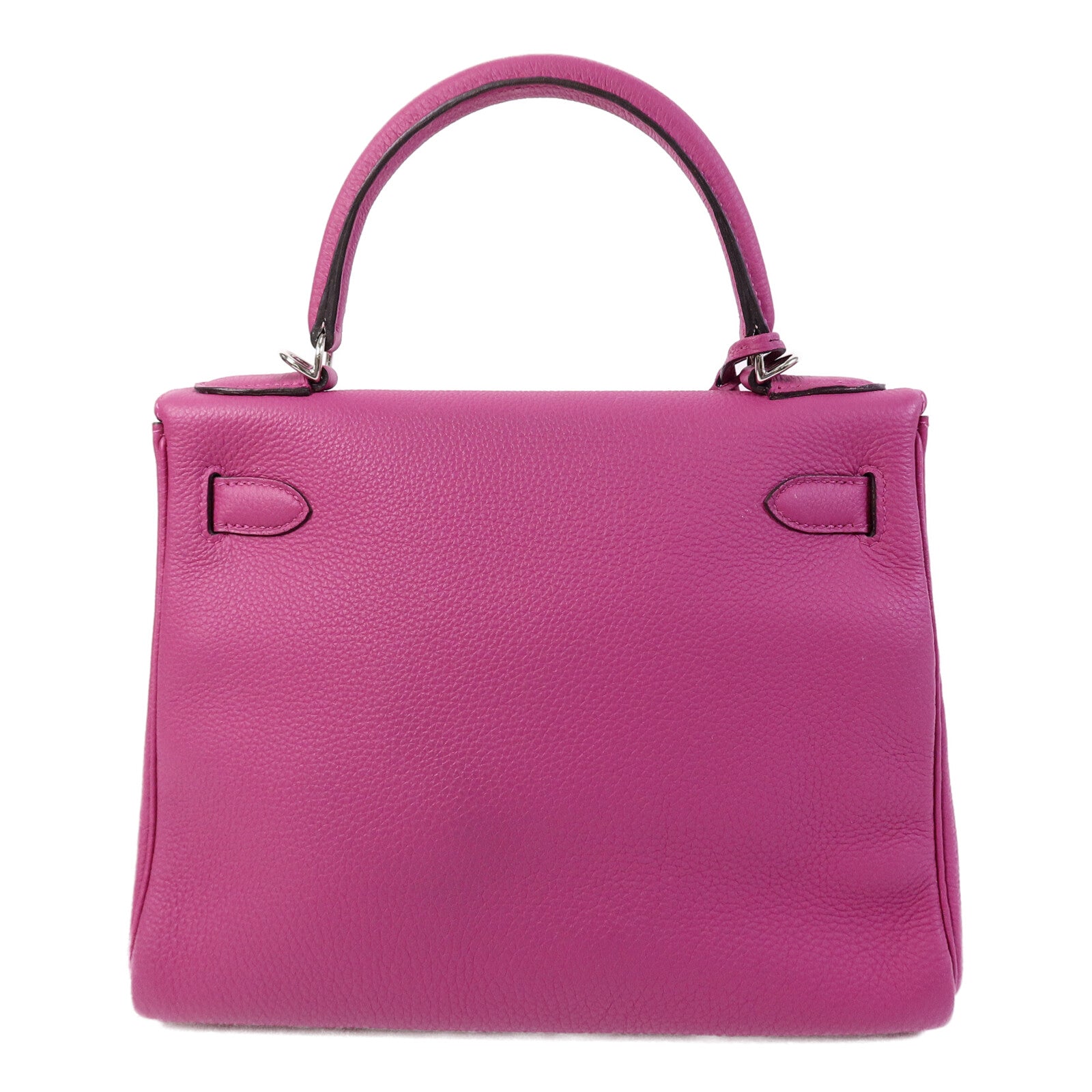 HERMES Togo皮革Kelly 28手挽肩背兩用袋Rose Purple