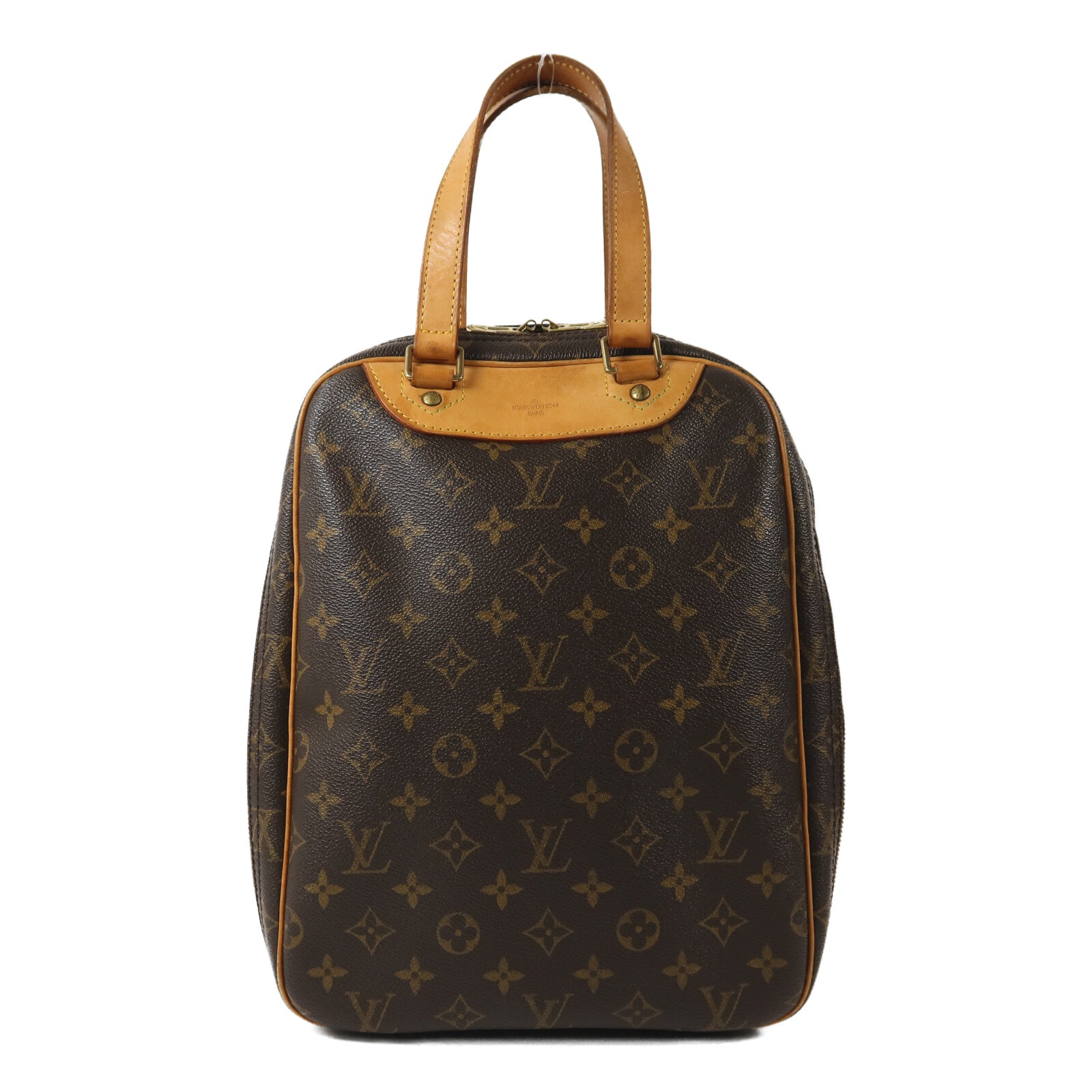 LOUIS VUITTON Monogram Excursion Shoe Case金扣手挽袋