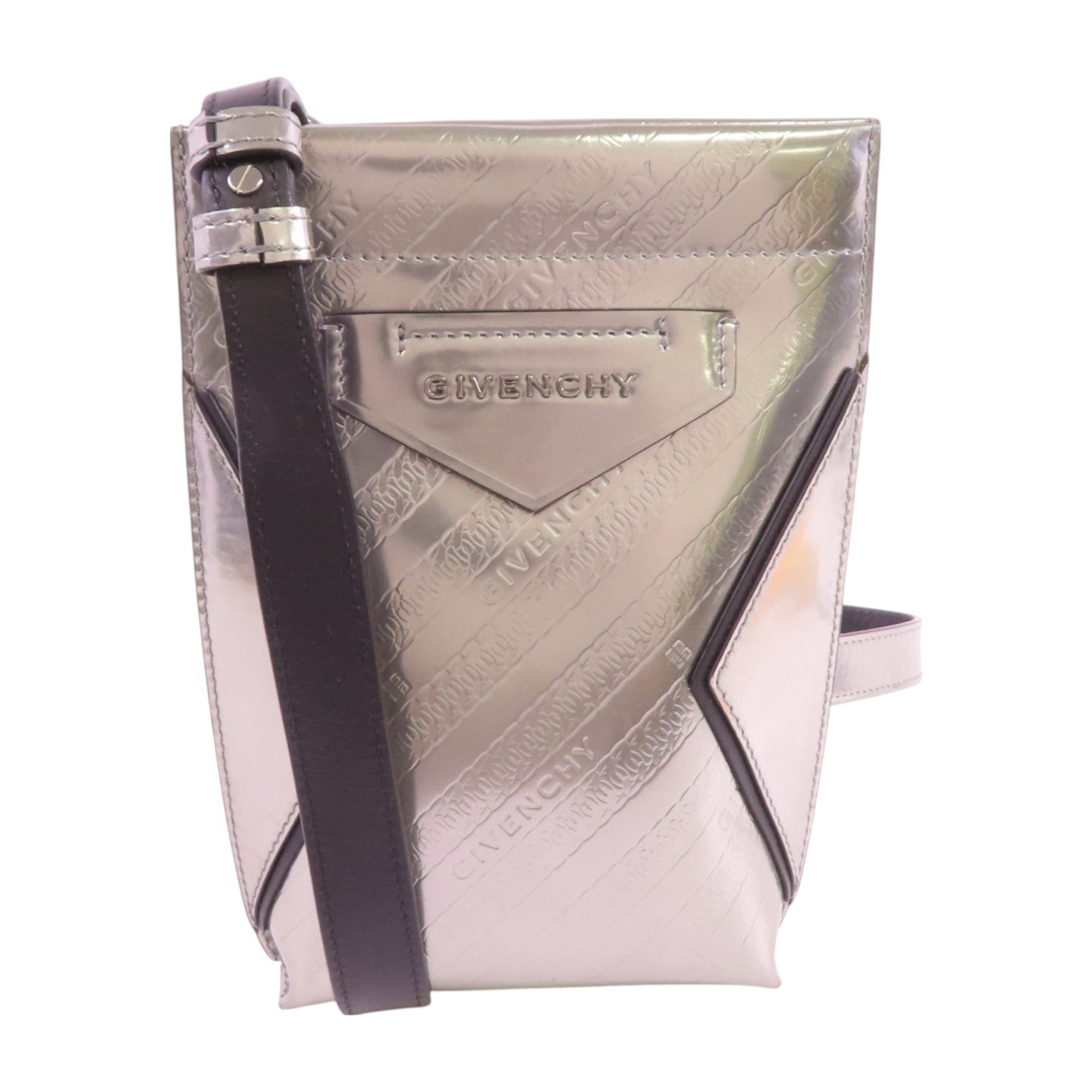 GIVENCHY 漆皮皮革Shoulder Bag肩背袋