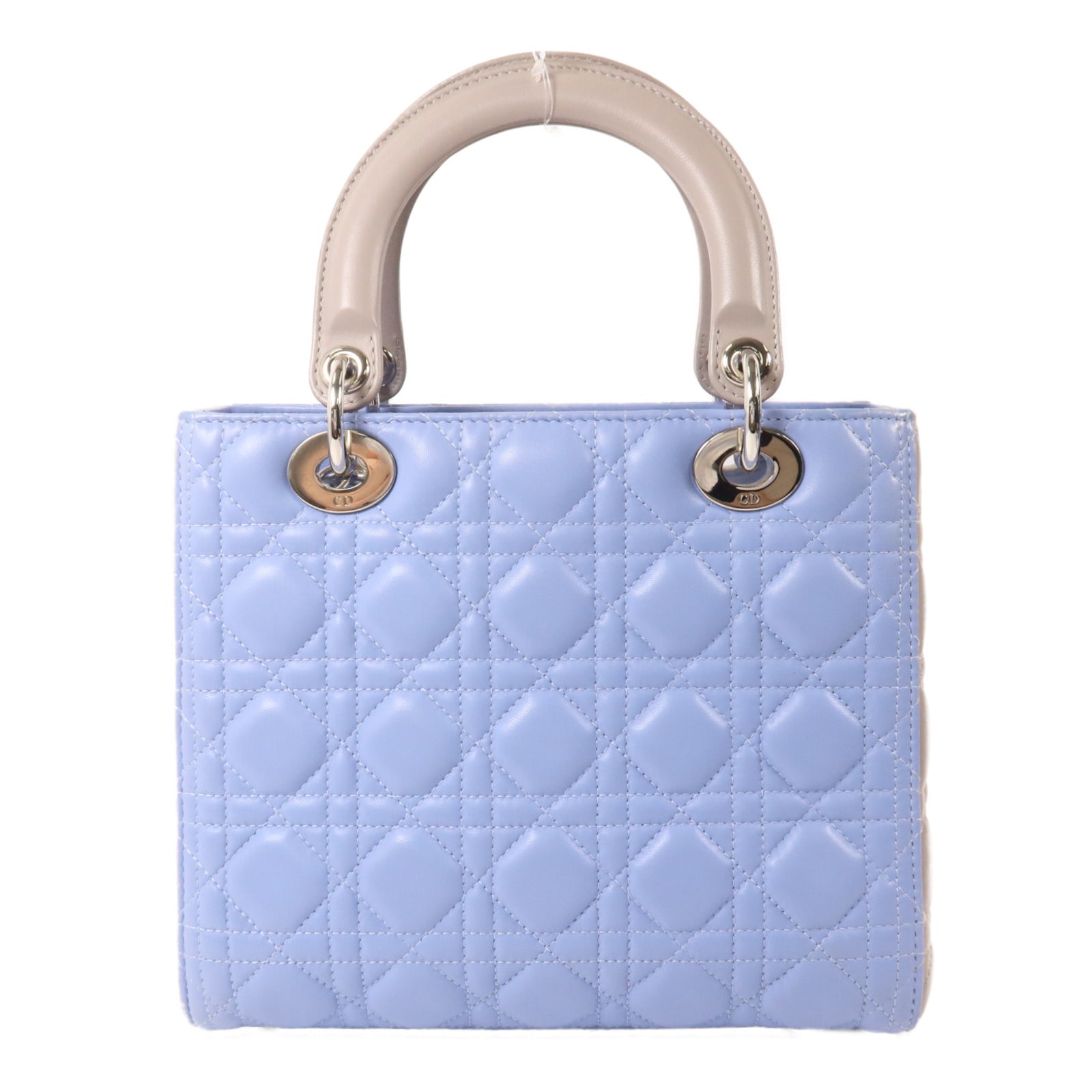 Dior 羊皮皮革Lady Dior Medium手挽肩背兩用袋