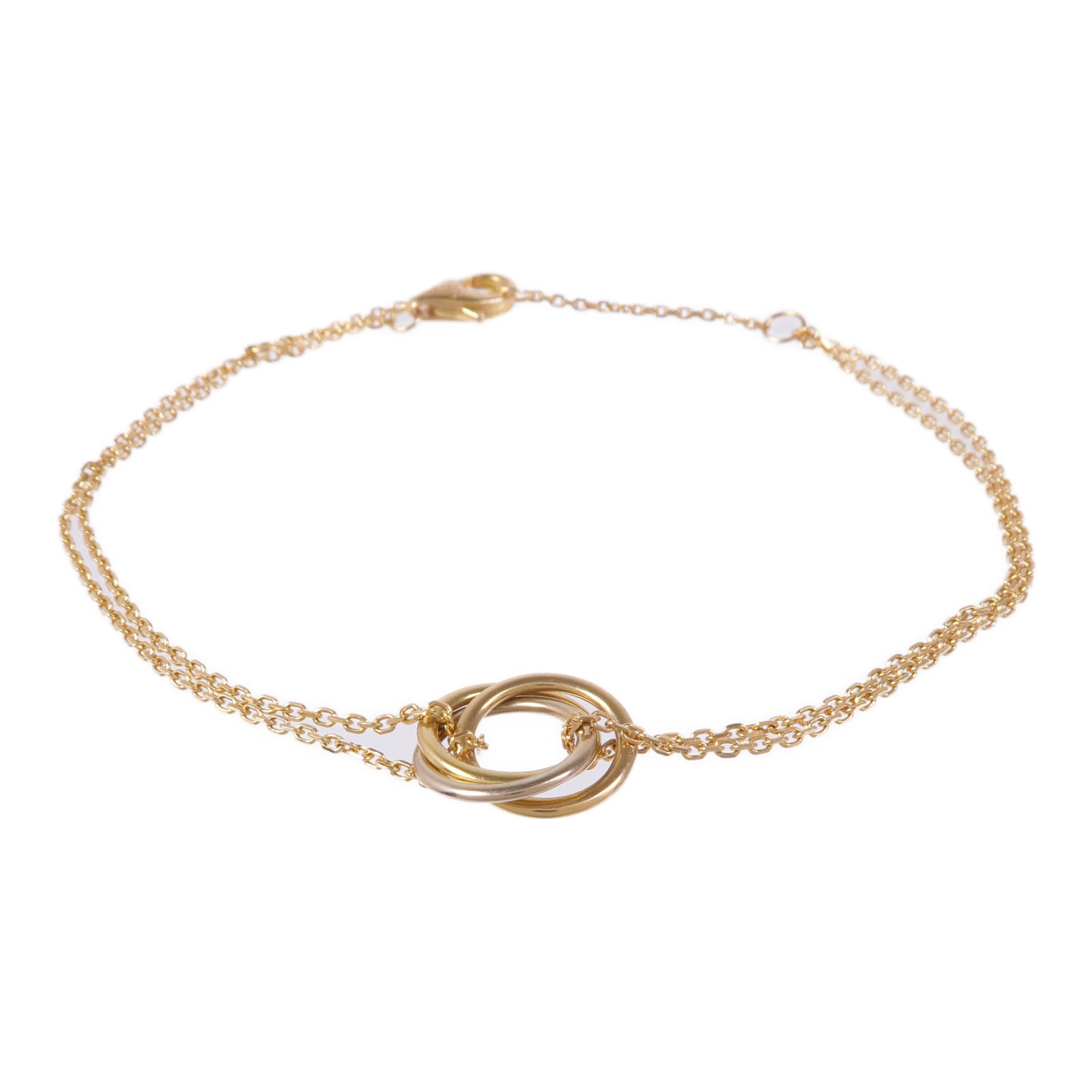 CARTIER 【激減優惠】18K黃金/白金/玫瑰金Trinity Bracelet手鏈