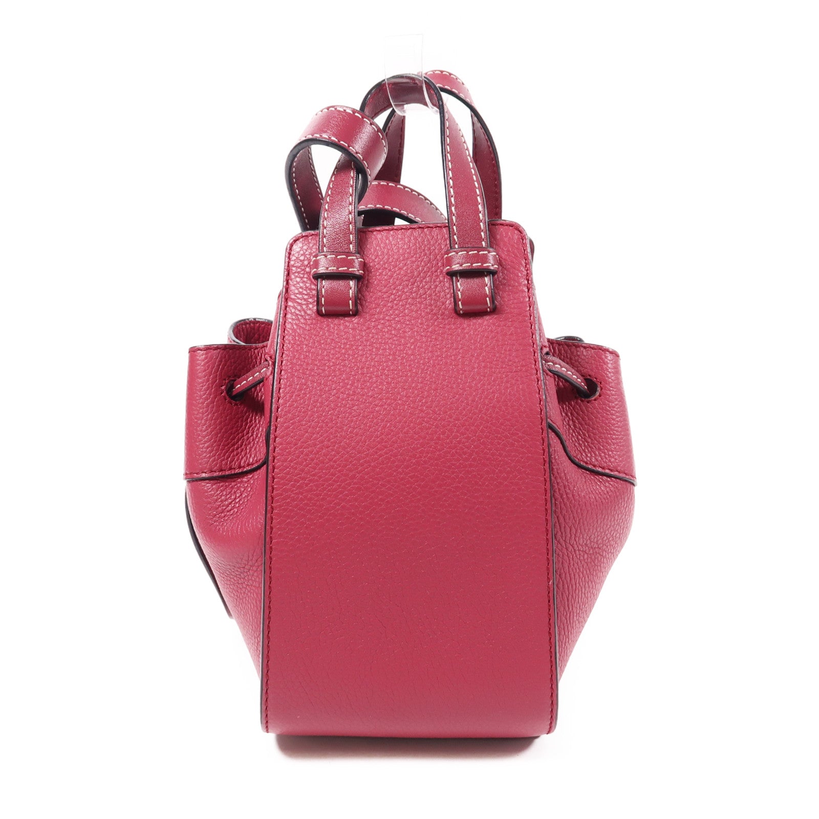 LOEWE 【激減優惠】牛皮皮革Hammock DW Mini銀扣手挽肩背兩用袋