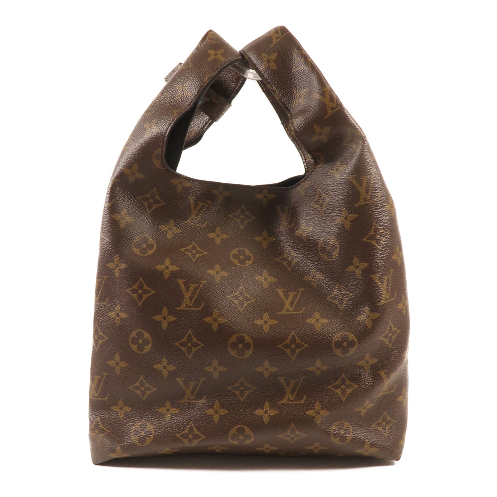 LOUIS VUITTON Monogram Hobo MM金扣手挽肩背兩用袋