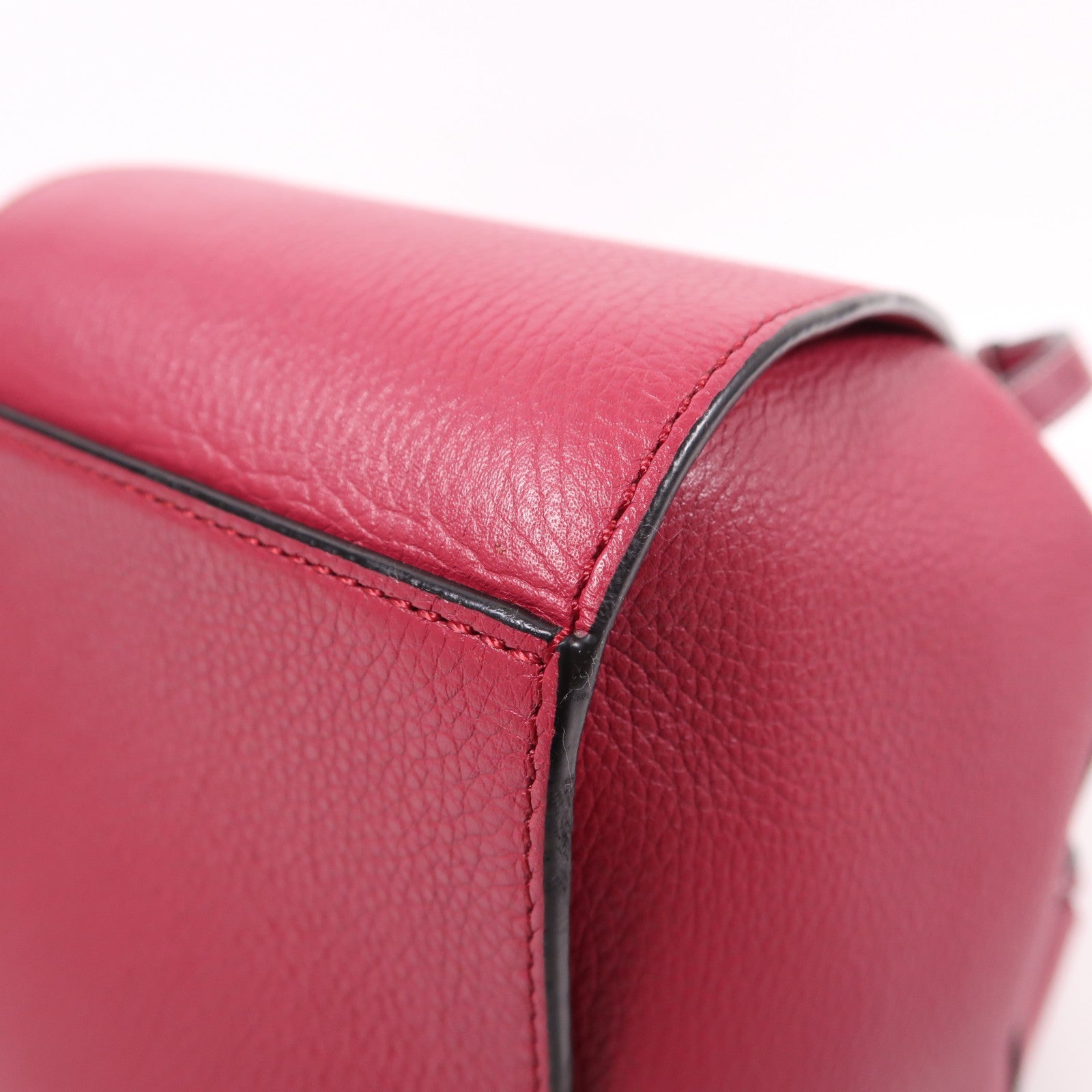 LOEWE 牛皮皮革Hammock DW Mini銀扣手挽肩背兩用袋