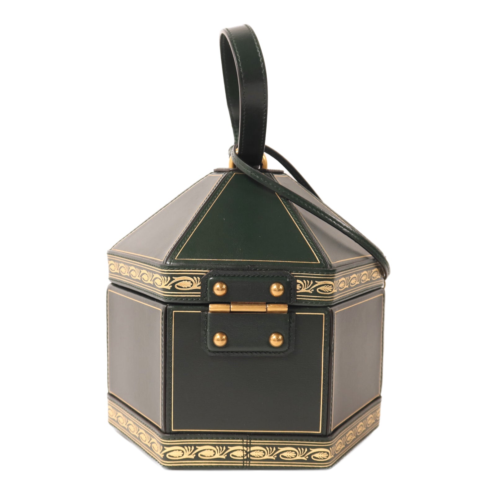 GUCCI 牛皮皮革Mini Geometric Clutch手拿包