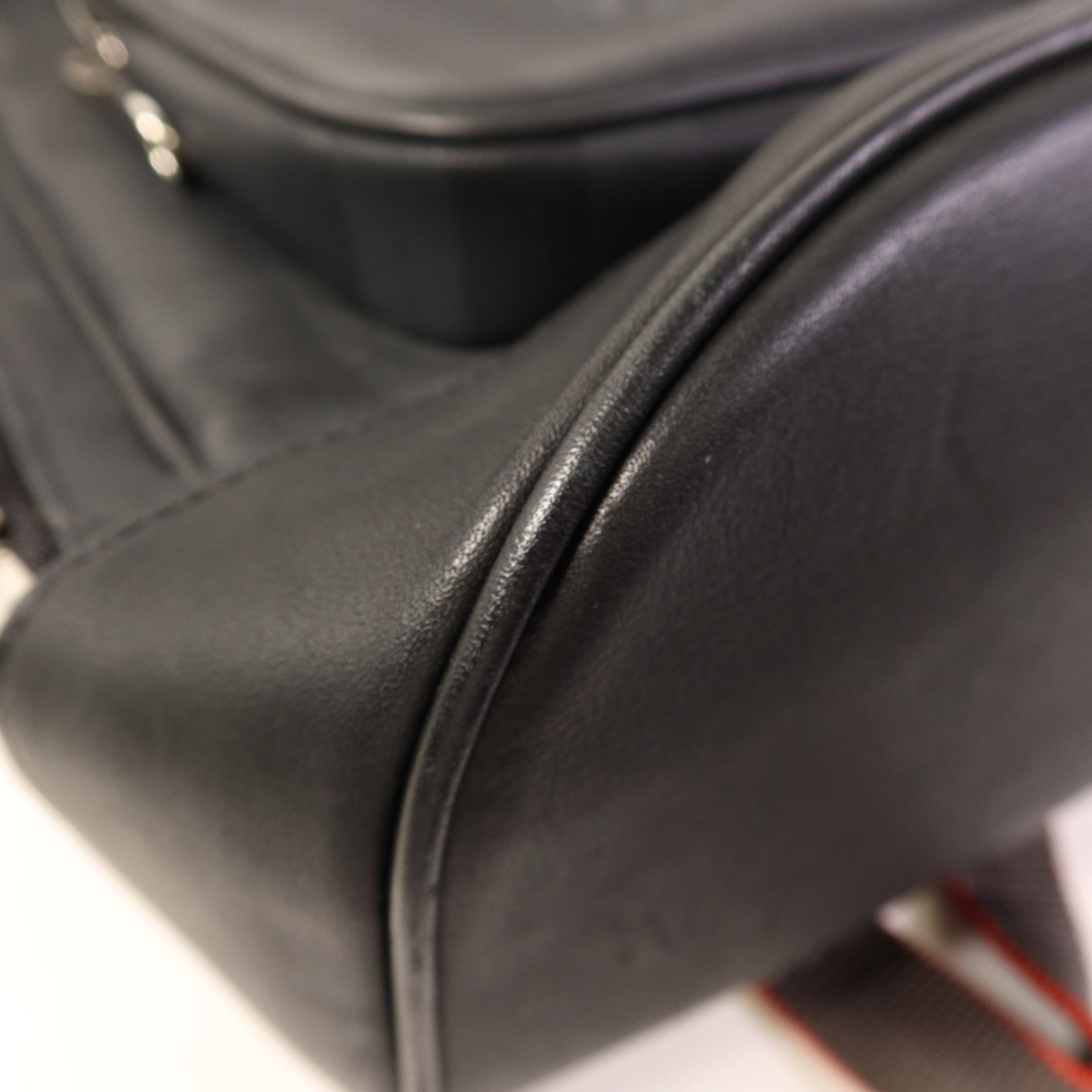 BURBERRY 牛皮皮革Backpack銀扣背包