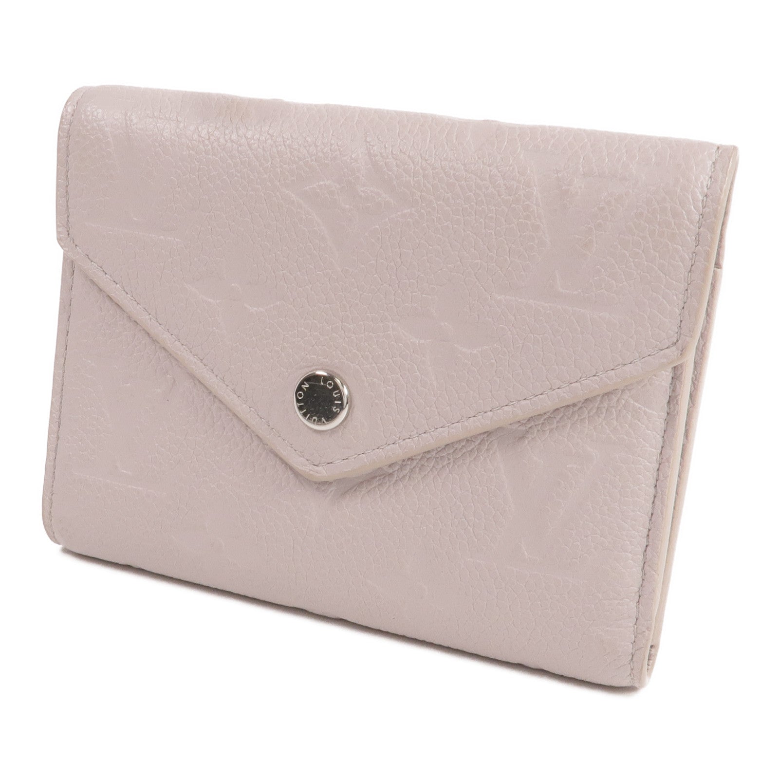 LOUIS VUITTON 【激減優惠】Monogram Empreinte Victorine Wallet銀扣錢包