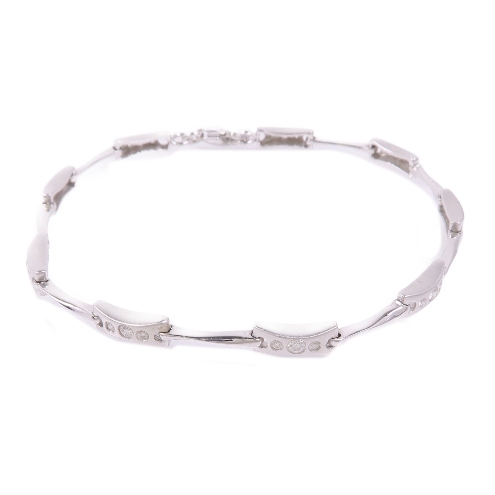 JEWELRY 18K白金Diamond Bracelet鑽石手鏈