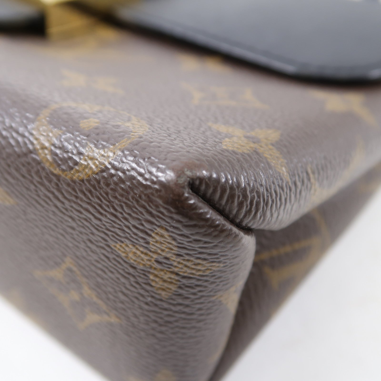 LOUIS VUITTON 【激減優惠】Monogram Locky BB金扣手挽肩背兩用袋啡色/黑色