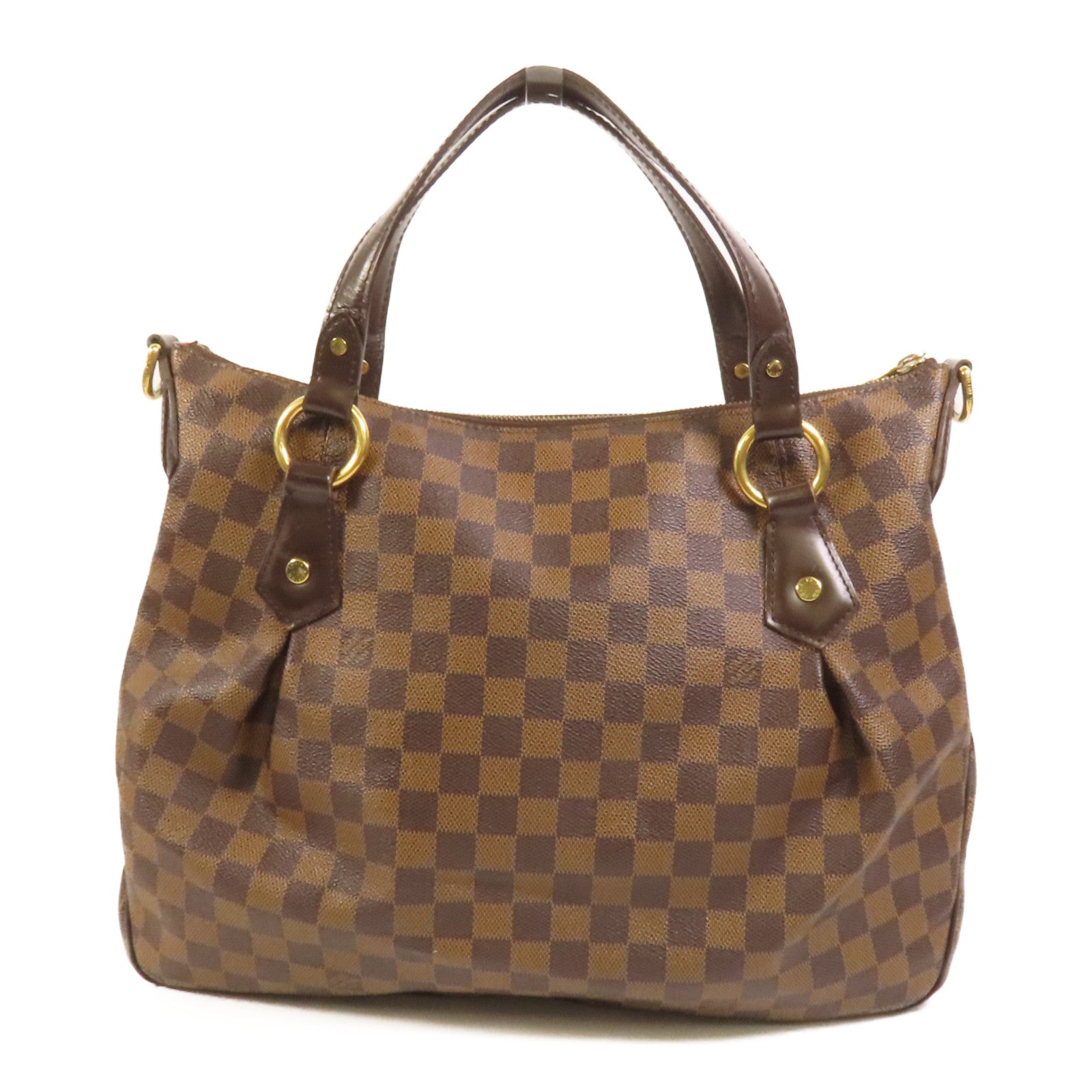 LOUIS VUITTON 【激減優惠】Damier Evora MM金扣手挽肩背兩用袋