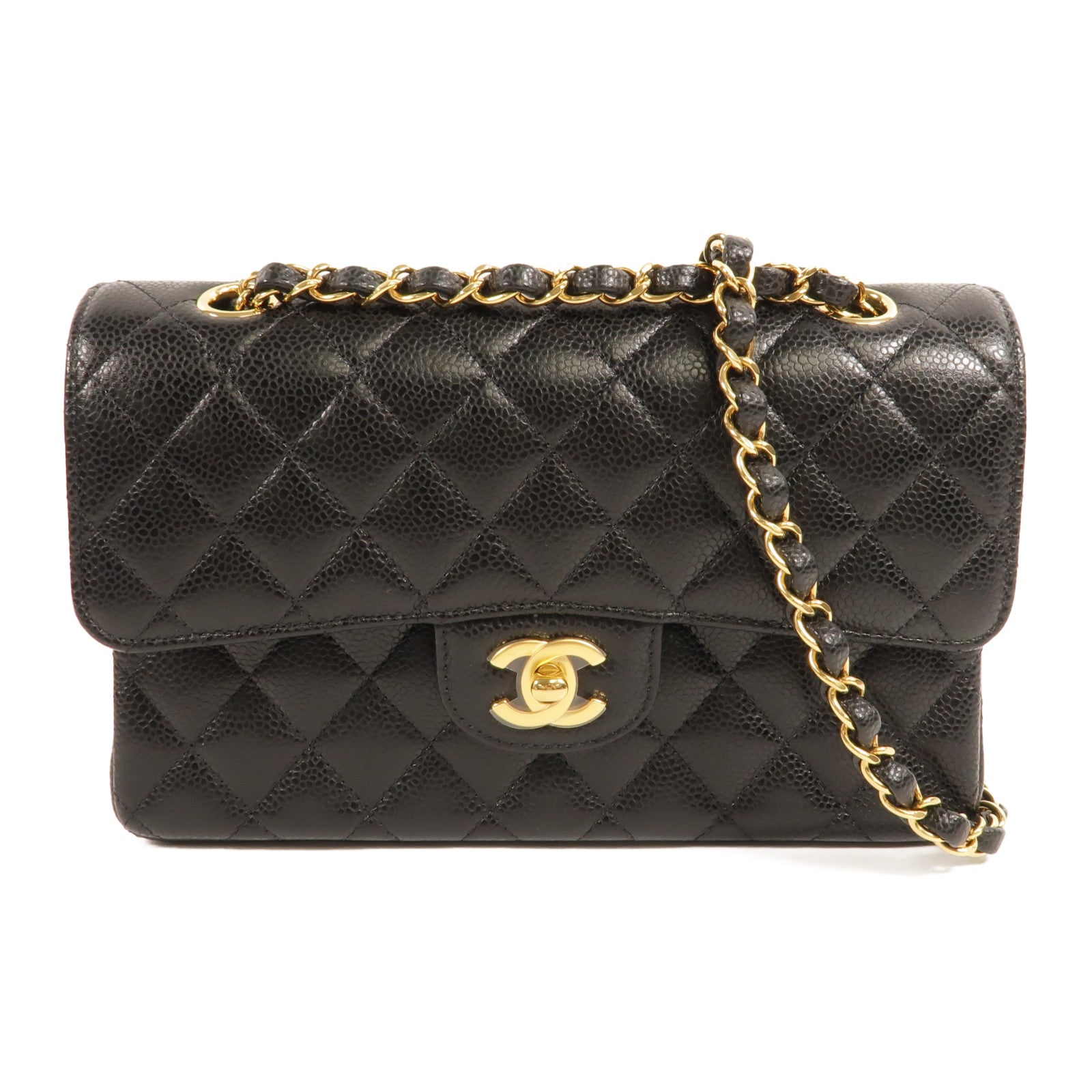 CHANEL 牛皮皮革Classic 23鏈帶肩背袋