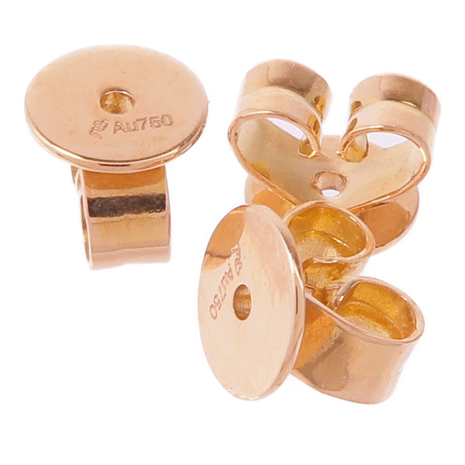 JEWELRY 18K玫瑰金Diamond Earrings Set of 3鑽石耳環