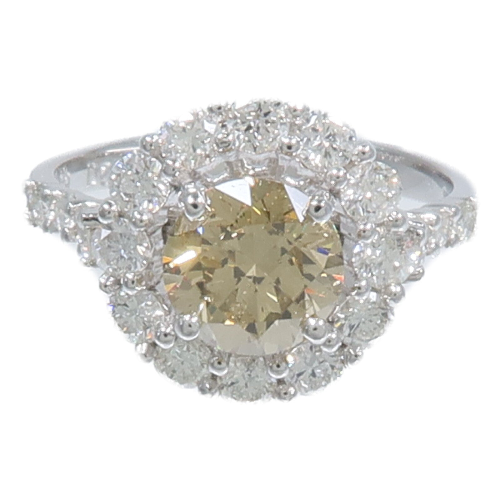JEWELRY 18K白金Diamond Ring鑽石戒指