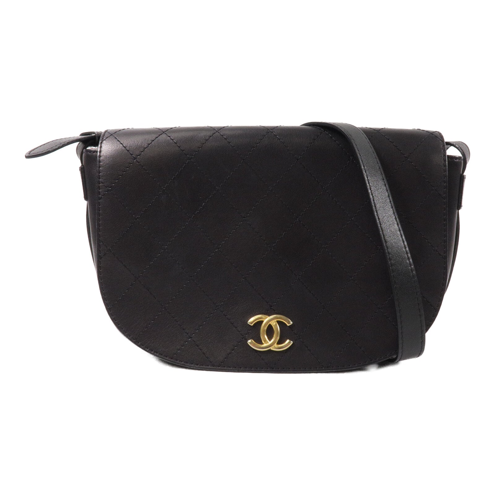 CHANEL 牛皮皮革Messanger Bag肩背袋