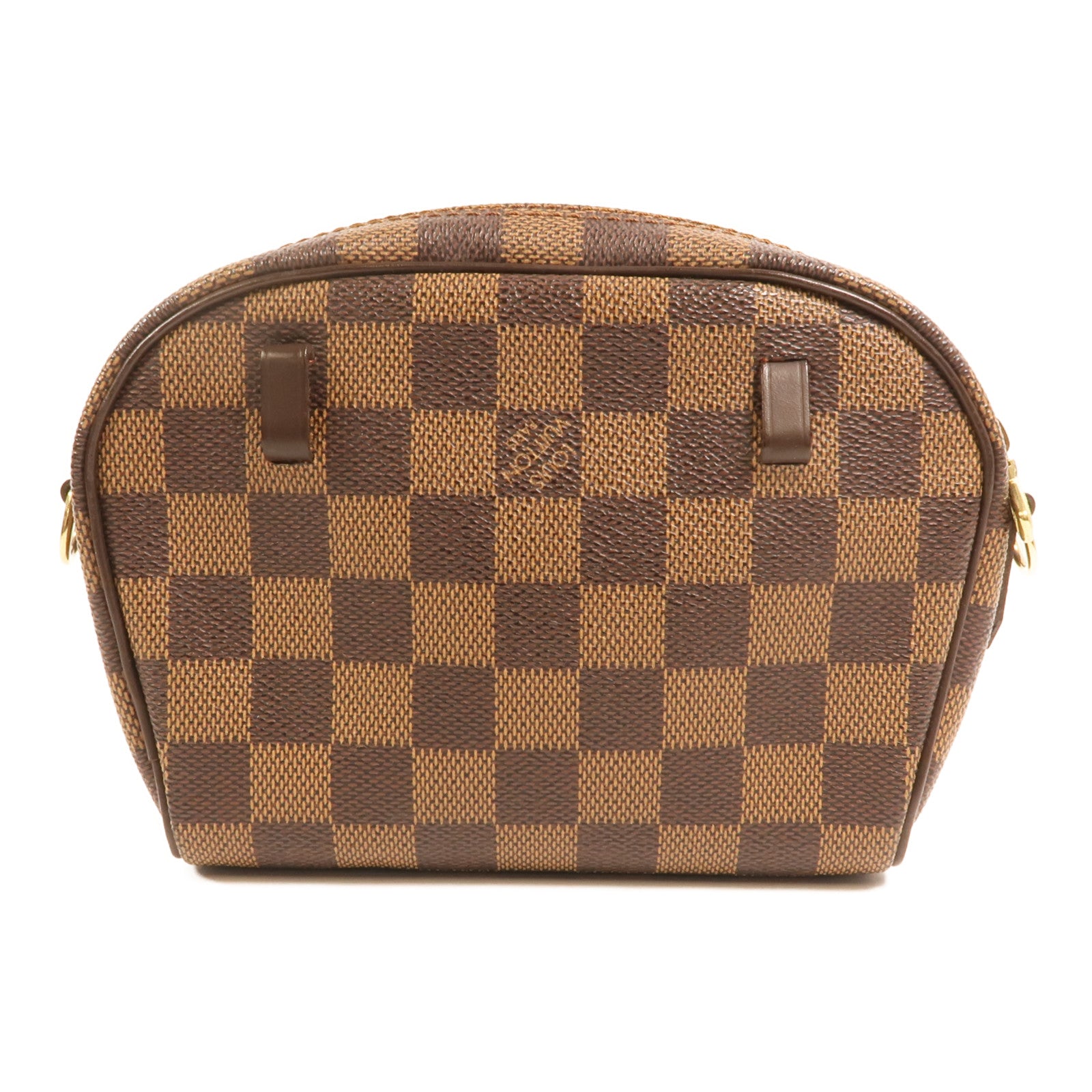 LOUIS VUITTON Damier Pochette Ipanema金扣肩背袋