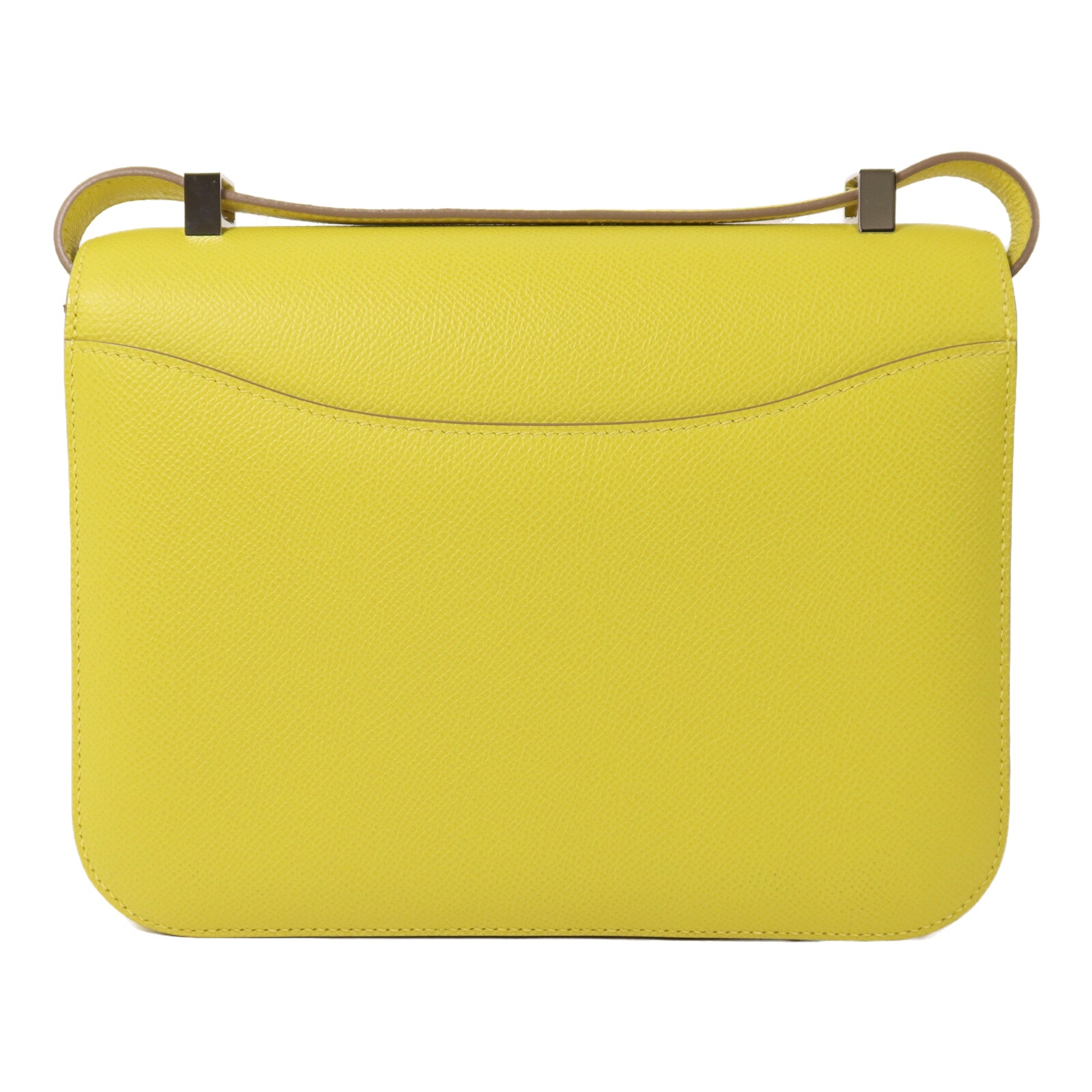 HERMES Epsom皮革Constance 24肩背袋Lime