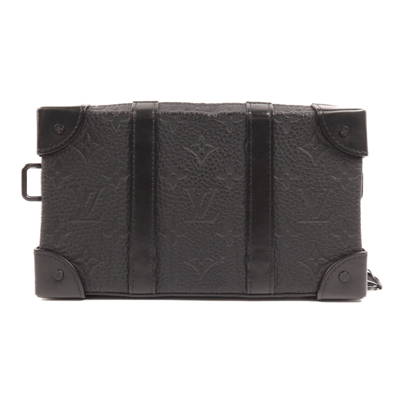 LOUIS VUITTON Monogram Taurillon Soft Trunk肩背袋