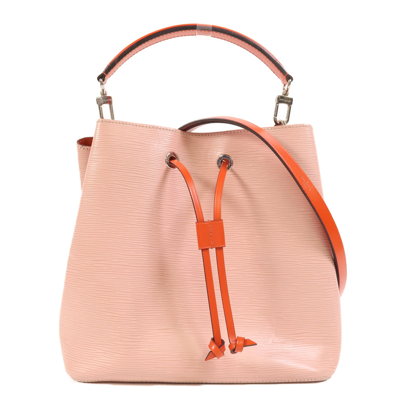 LOUIS VUITTON 【激減優惠】Epi Neo Noe MM銀扣手挽肩背兩用袋Rose Ballerine