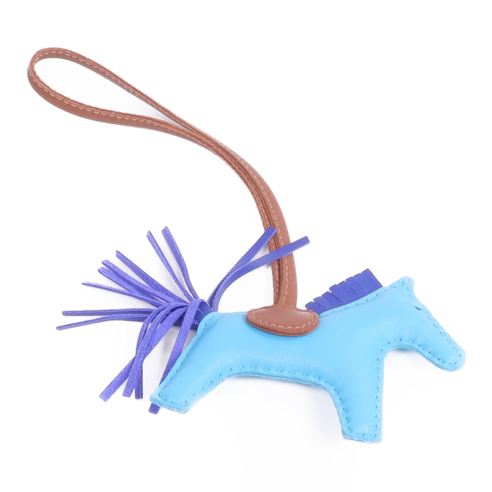 HERMES Milo皮革Rodeo PM掛飾