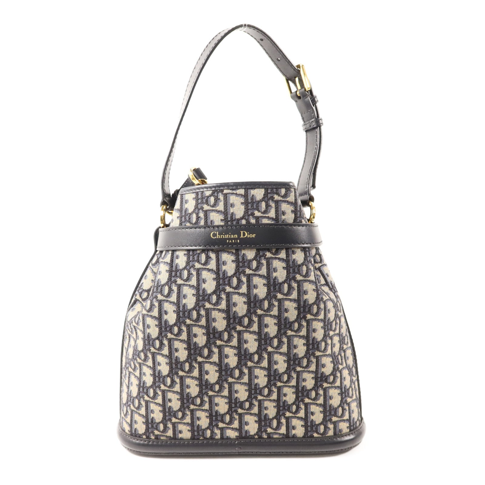 Dior 帆布Medium C'est Bag金扣手挽肩背兩用袋