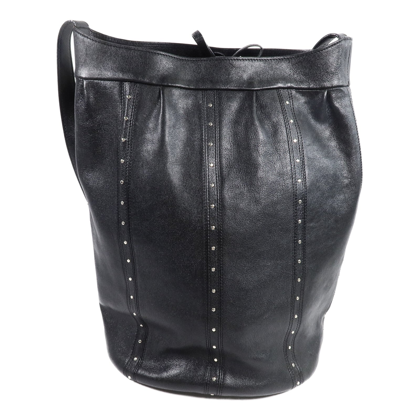 CELINE 牛皮皮革Studded Bucket Bag肩背袋